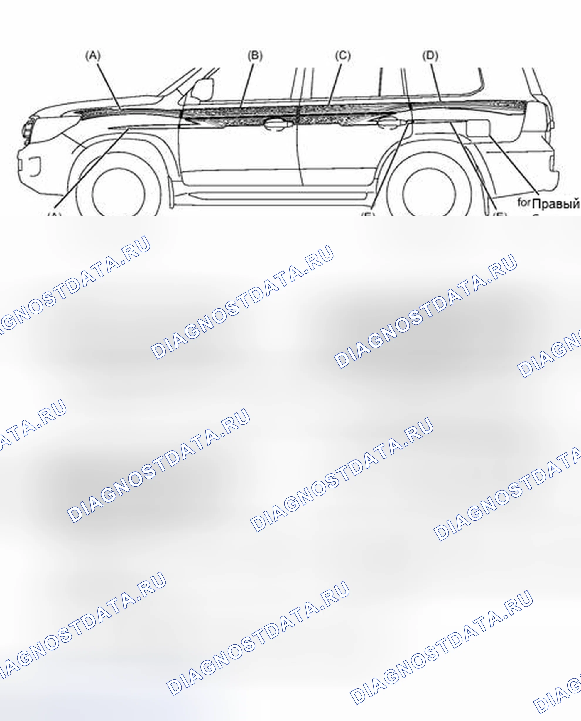 Рис. 150: ИЛЛЮСТРАЦИЯ. Toyota Land Cruiser 200 рестайлинг