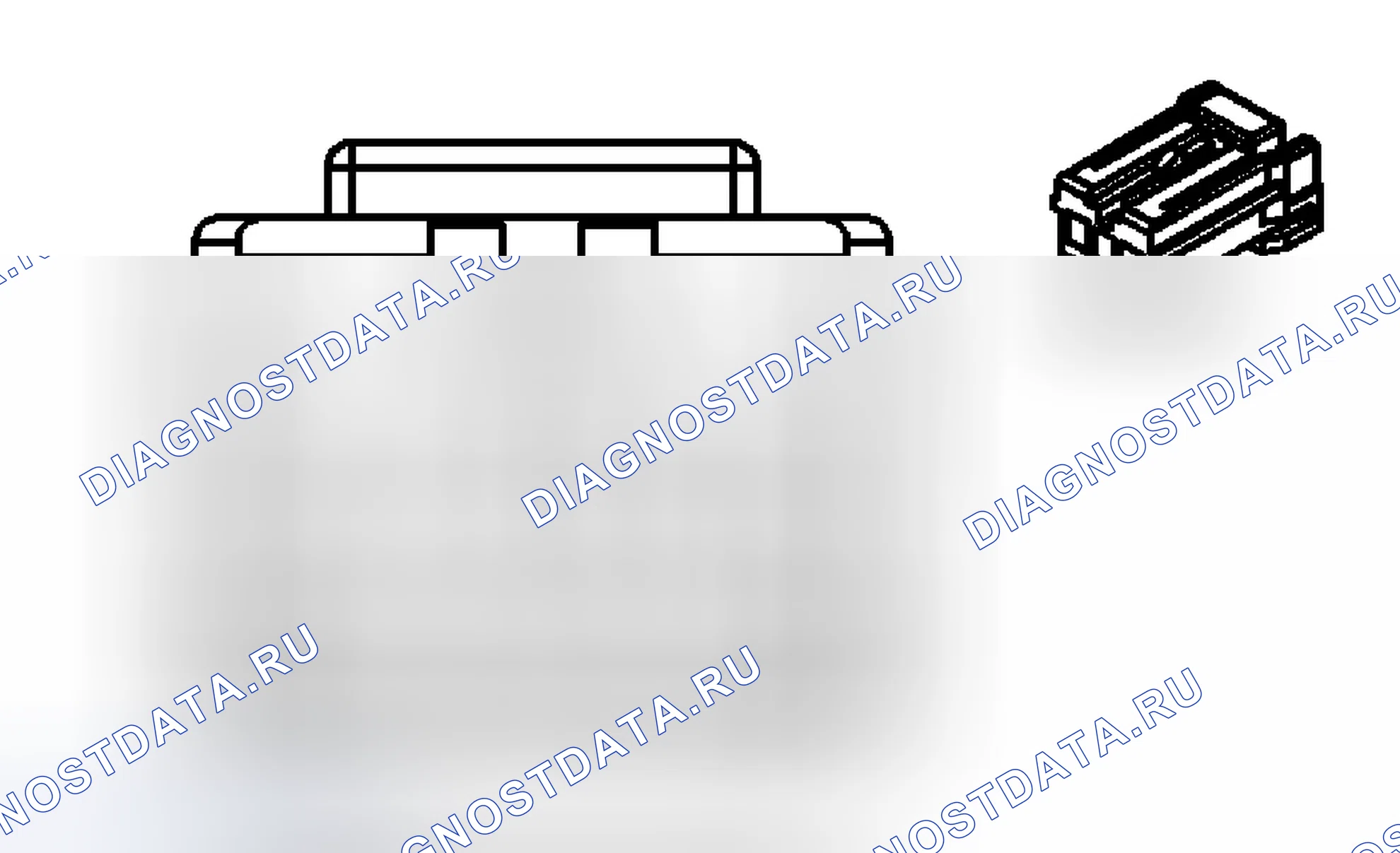 Рис. 120: Датчик температуры испарителя (C60). Chevrolet Colorado I