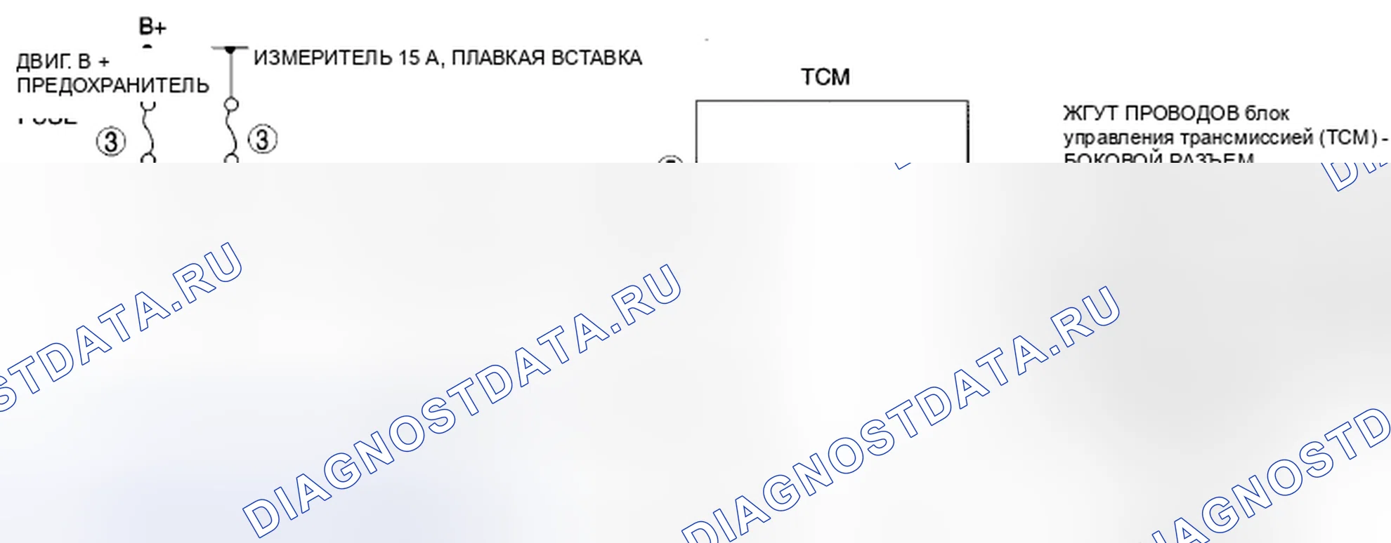 Рис. 302: расшифровка кода ошибки P0882:00 [хтагх1, хтегх2] AW6A-EL AW6AX-EL. Mazda CX-7 I рестайлинг
