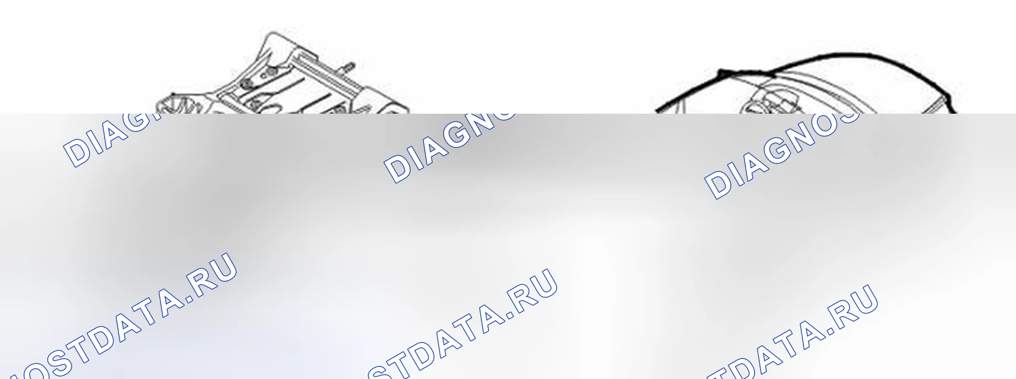 Рис. 119: АДАПТИВНАЯ РУЛЕВАЯ КОЛОНКА (ТОЛЬКО США / CDN). Volvo S40 II рестайлинг