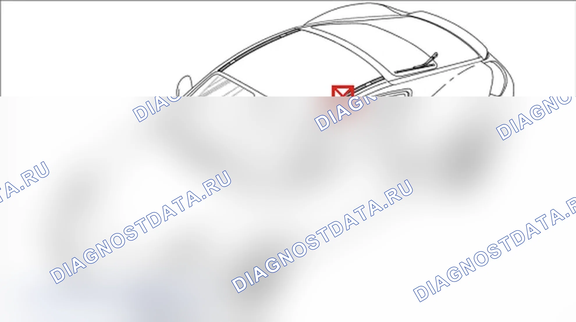 Рис. 138: Удаление полосы покрытия стыка крыши. Porsche Cayman S 987