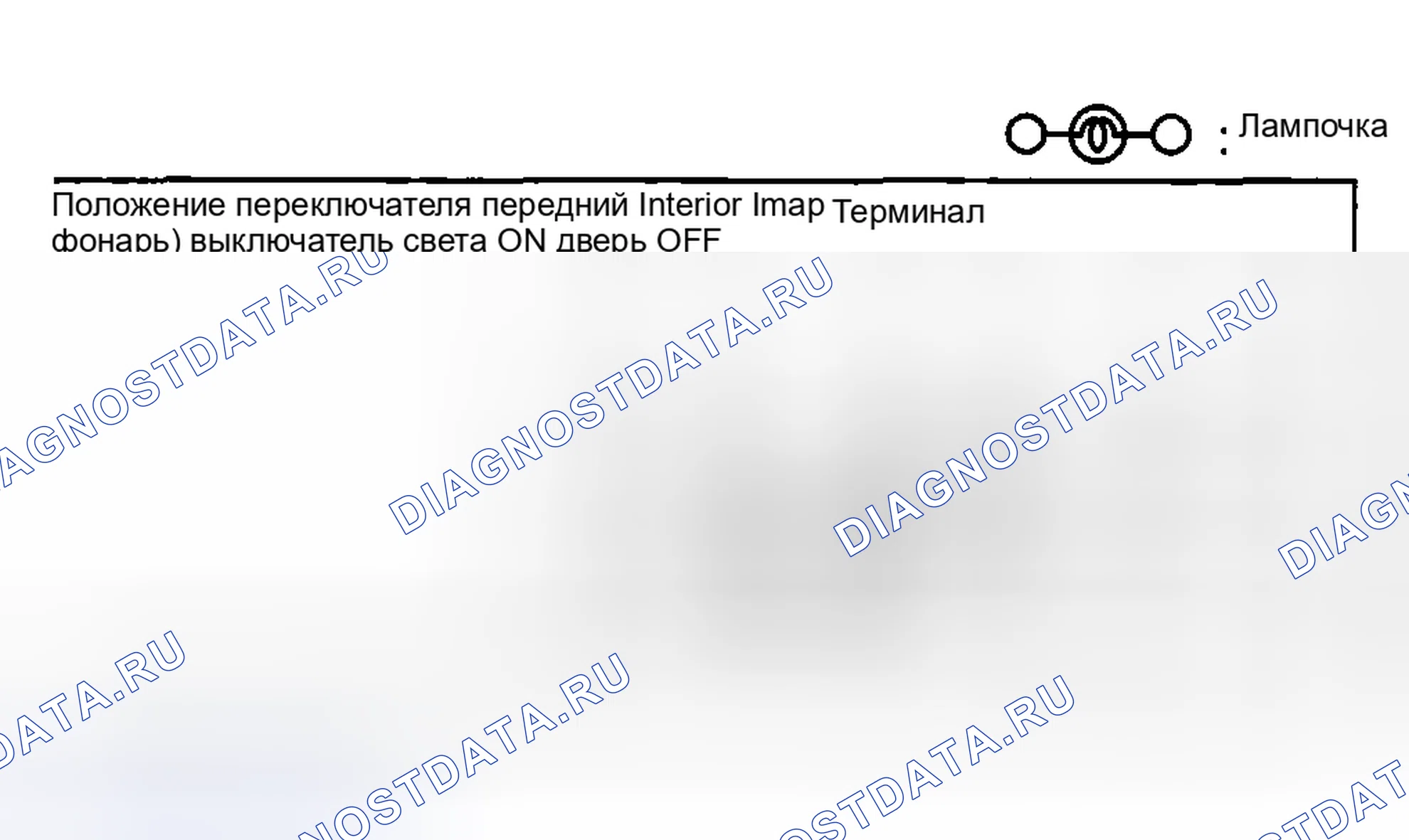Рис. 19: КОНТРОЛЬ СВЕТА ФРОНТАЛЬНОЙ КАРТЫ. Mazda 6 GH рестайлинг