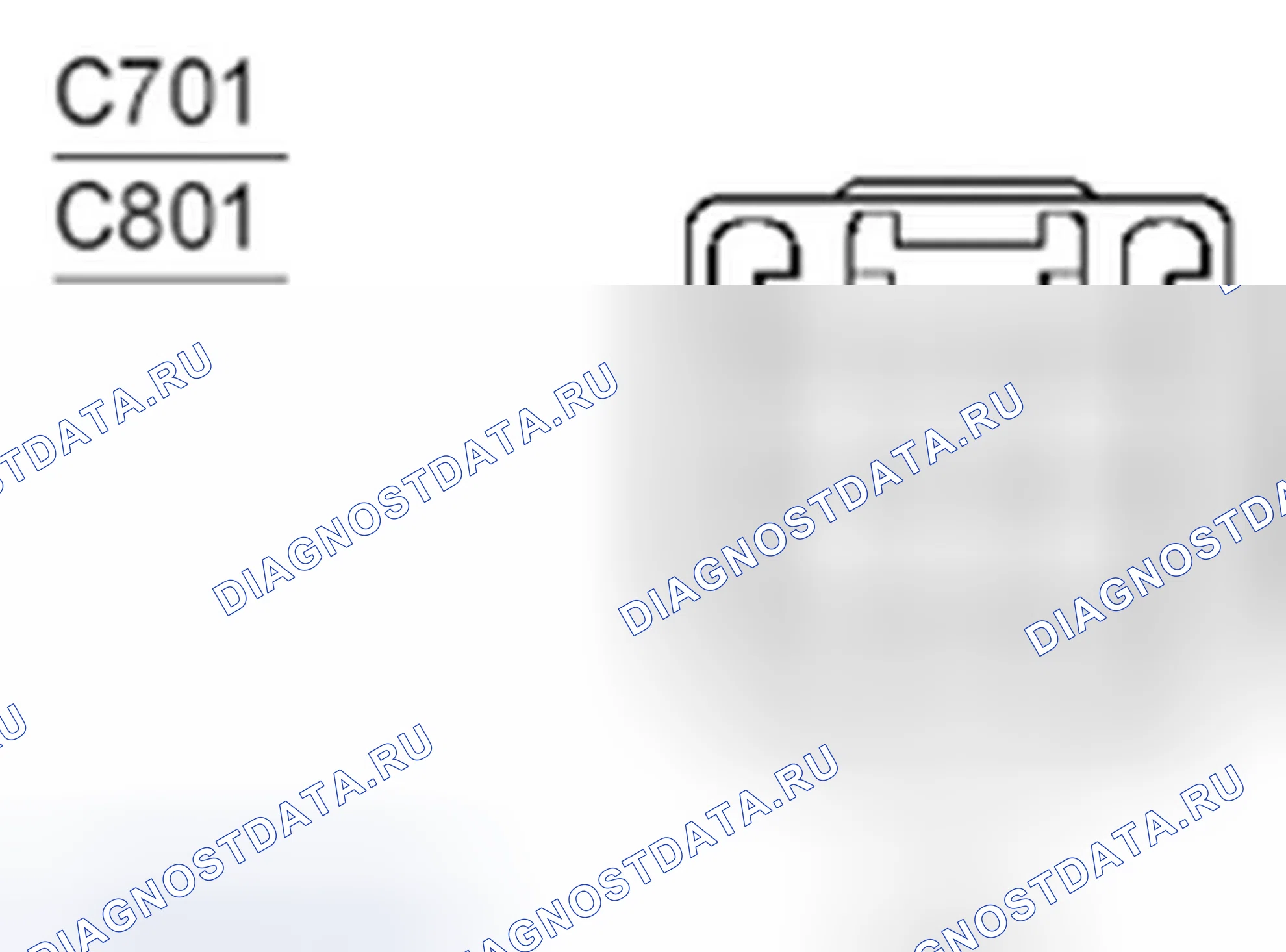 Рис. 793: Клеммы. Ford Edge I рестайлинг