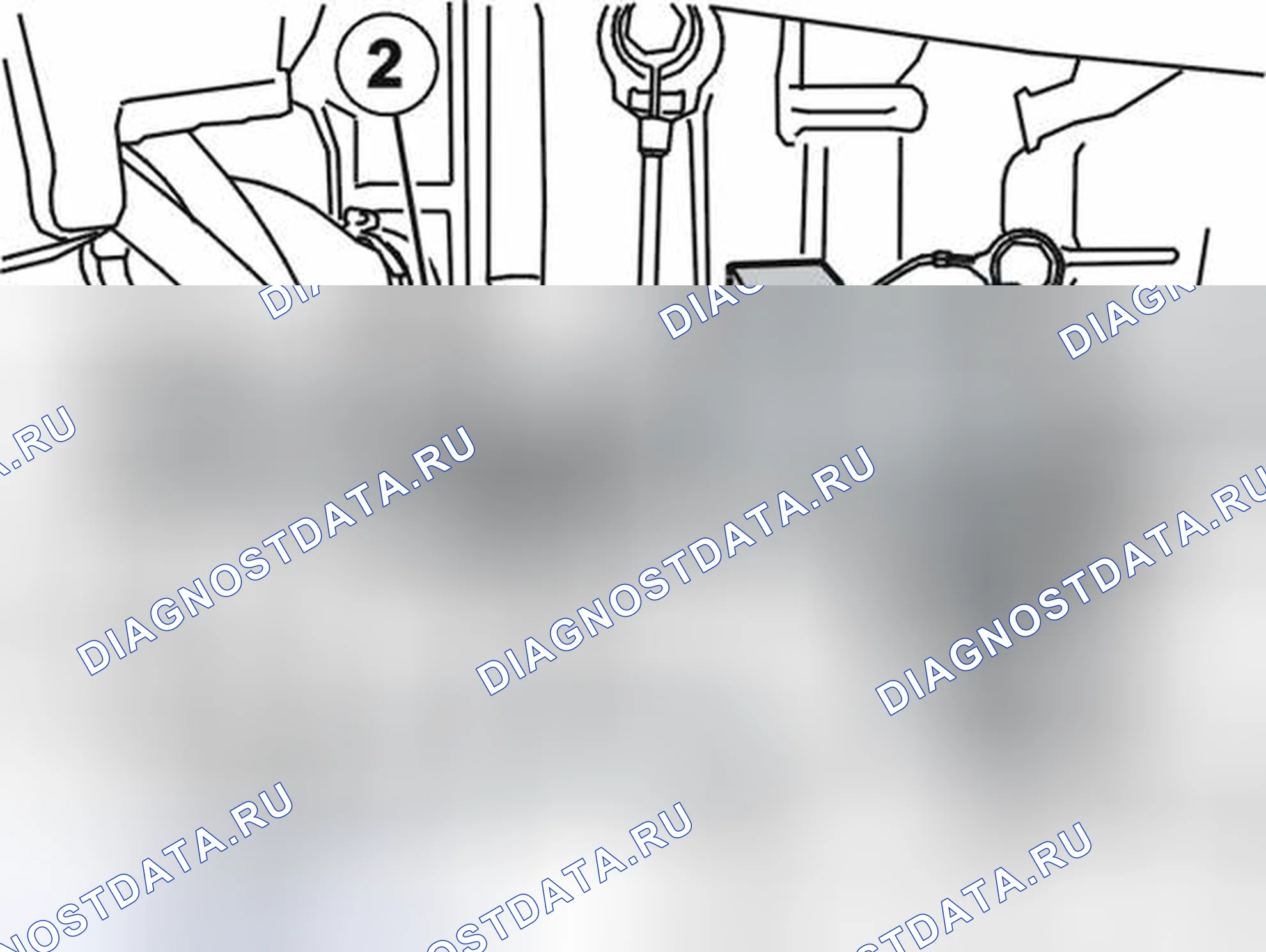 Рис. 9: ПРОВЕРКА топливной системы двигателя. Volvo S80 II рестайлинг