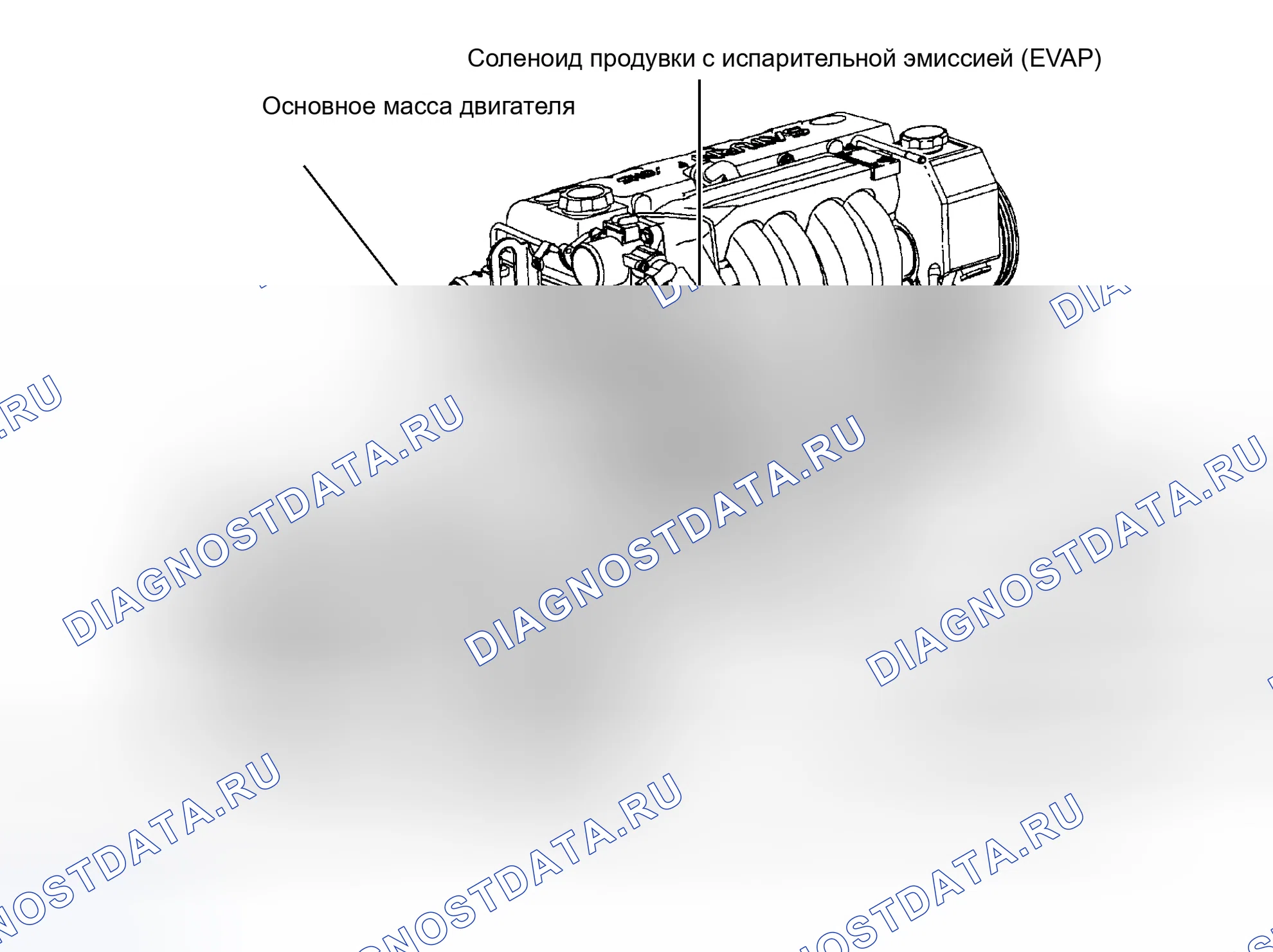 Рис. 1: ГРАФИКИ РАСПОЛОЖЕНИЯ КОМПОНЕНТОВ. Kia Rio I рестайлинг