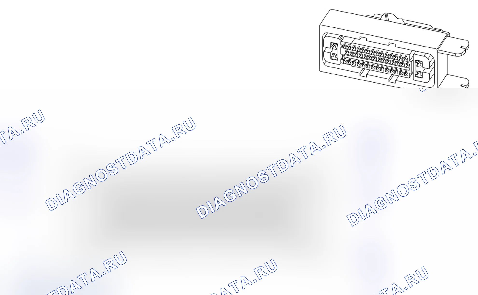 Распиновка разъёма A37. Opel Agila B