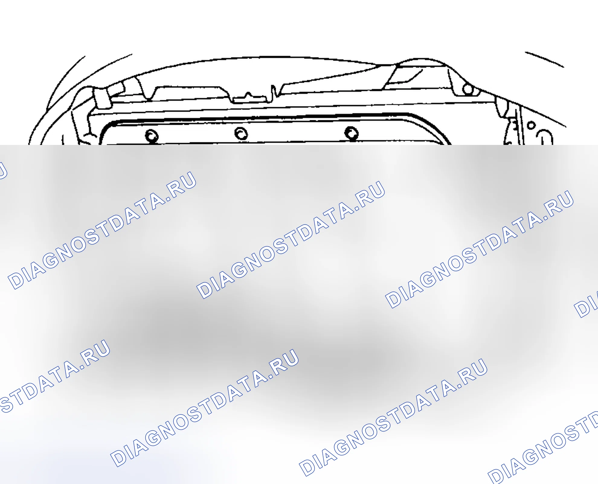 Рис. 34: ДЕМОНТАЖ. Subaru Outback BH