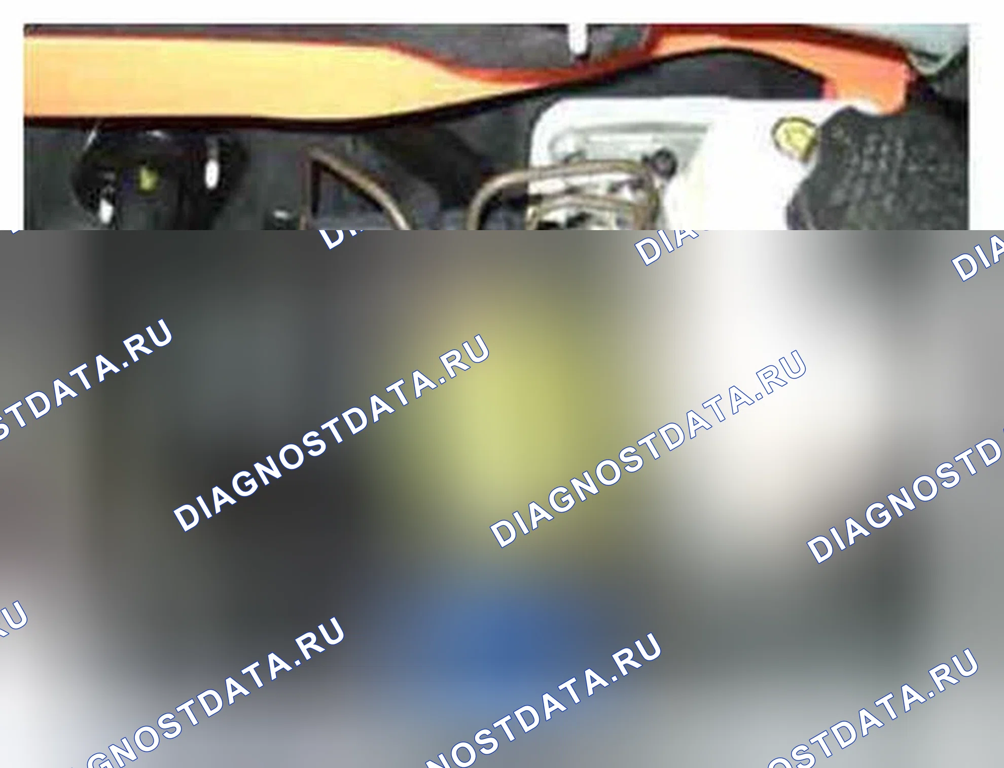 Рис. 211: Расположение компонентов. Hyundai Sonata VI