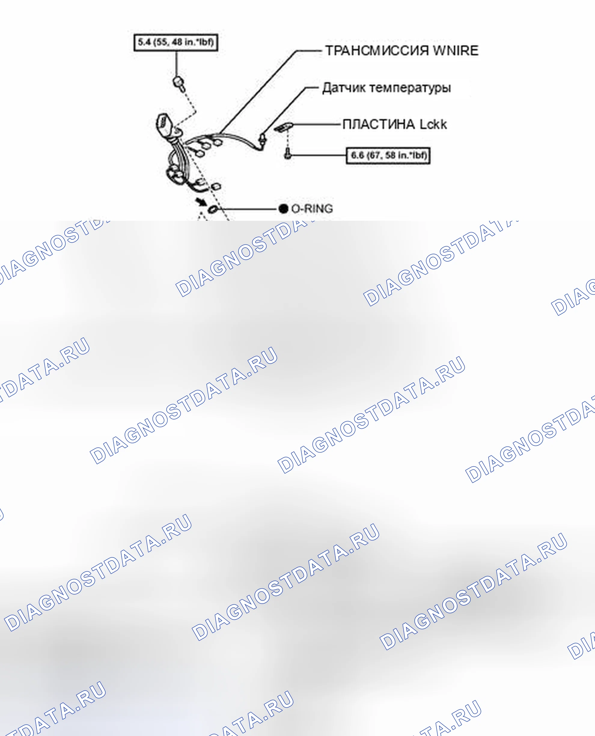 Рис. 511: ИЛЛЮСТРАЦИЯ. Toyota Highlander II рестайлинг