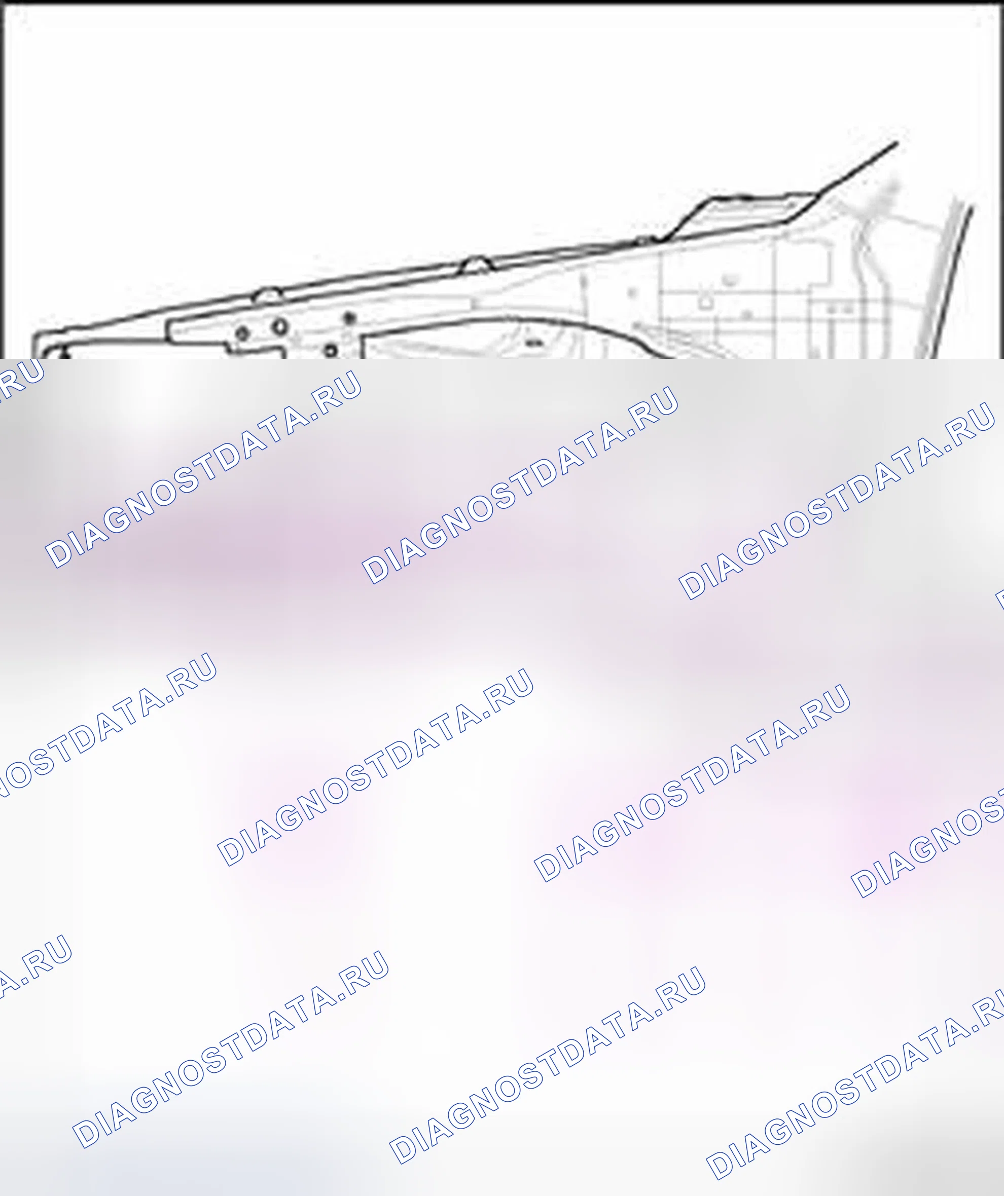 Рис. 32: Корпус, спереди. Audi A6 С6