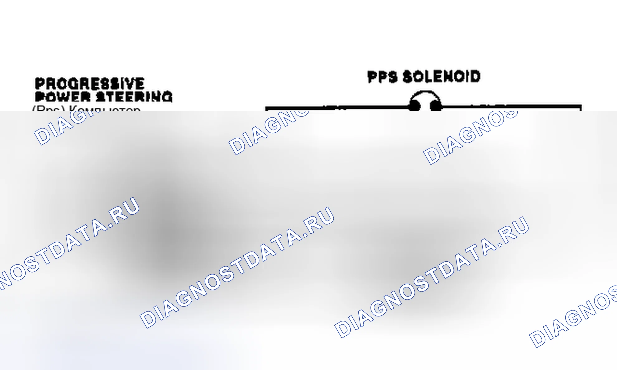 Рис. 9: Схема подключения электронного усилителя руля (Pckup и 4Runner). Toyota 4Runner II