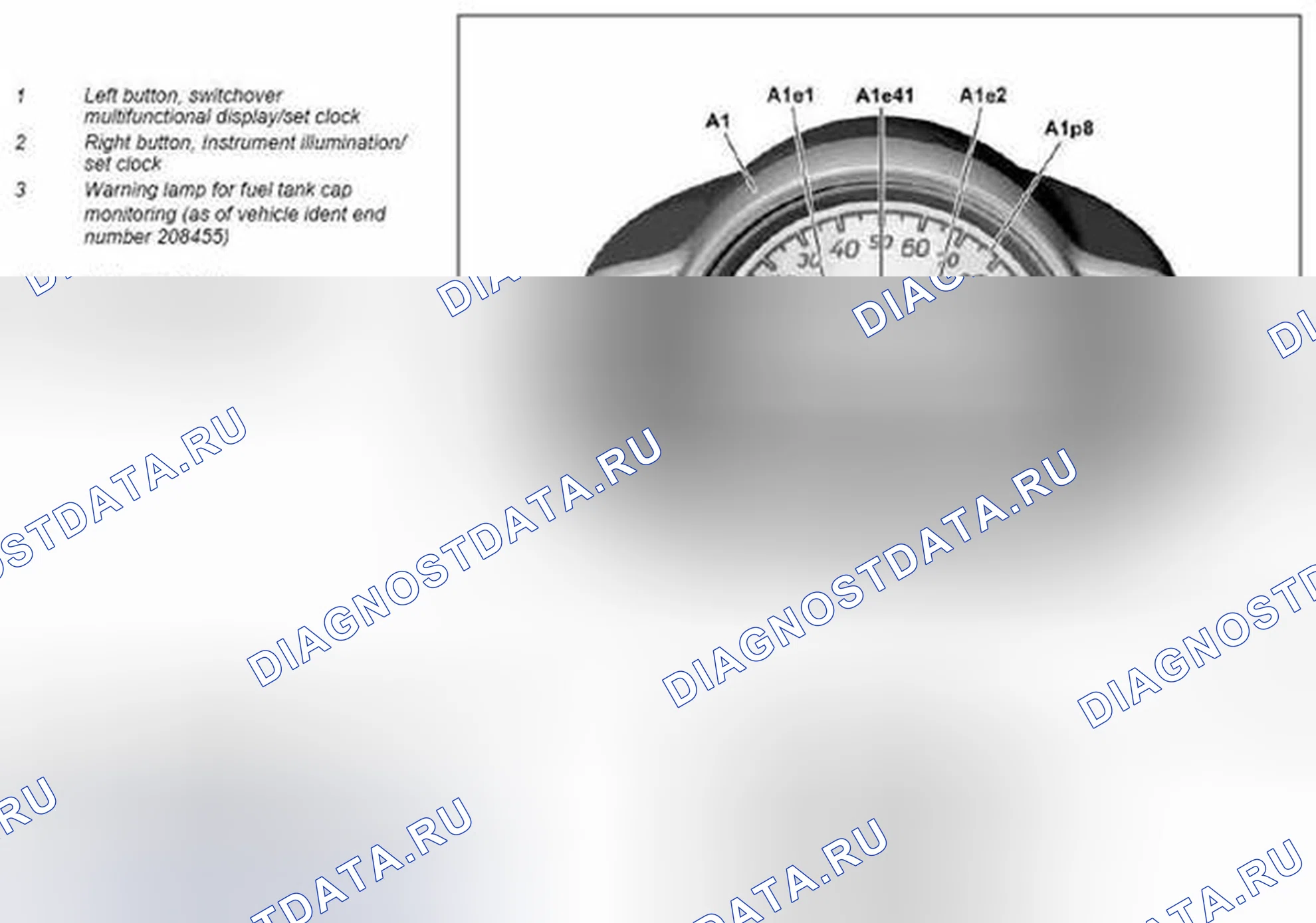 Рис. 213: Приборная панель (Ic [K]), индикаторный прибор и системы оповещения - GF54.30-xtigx1-08MCU P-0002. Kia Soul I
