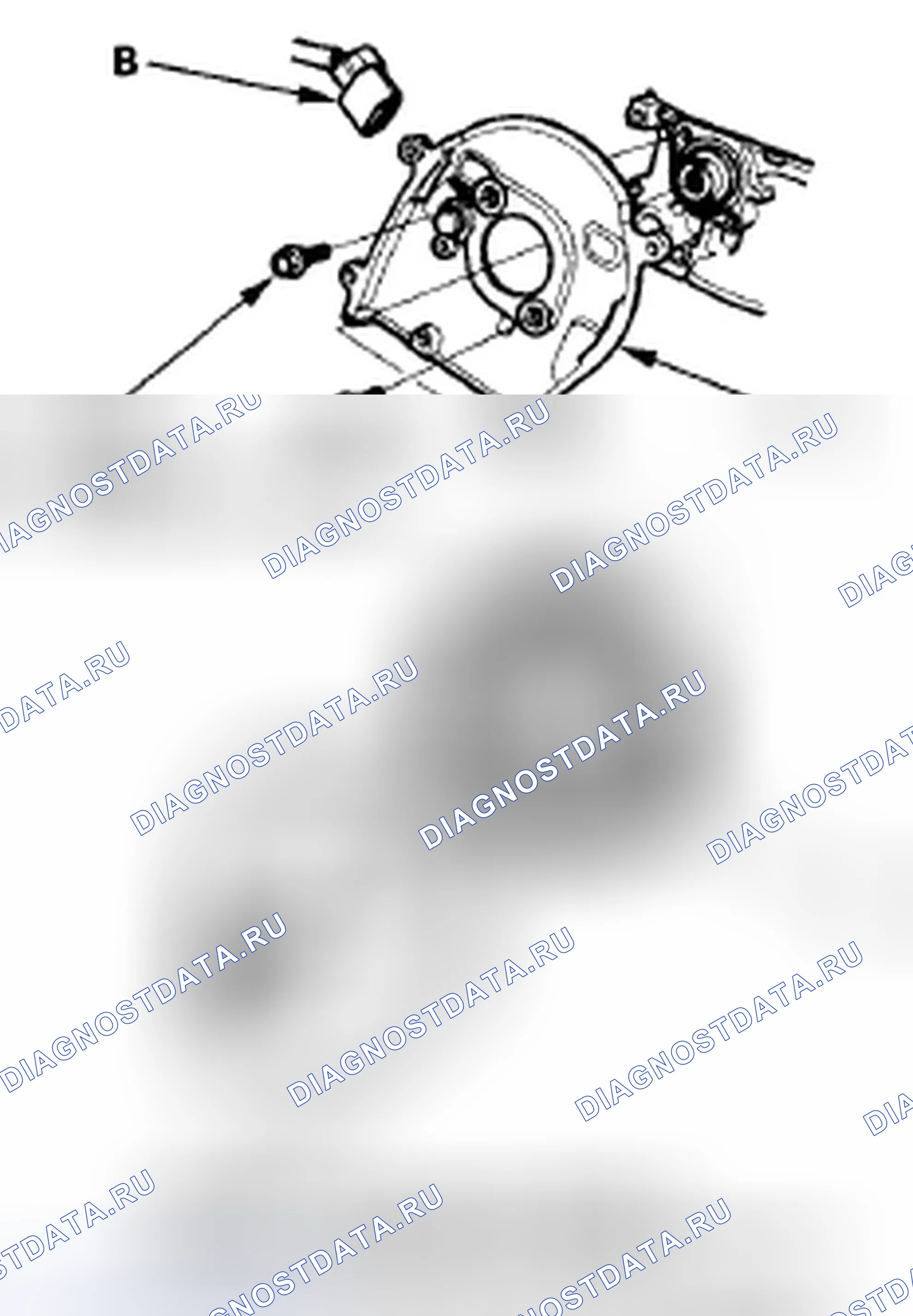 Рис. 211: Замена датчика ОГТ. Honda Odyssey IV