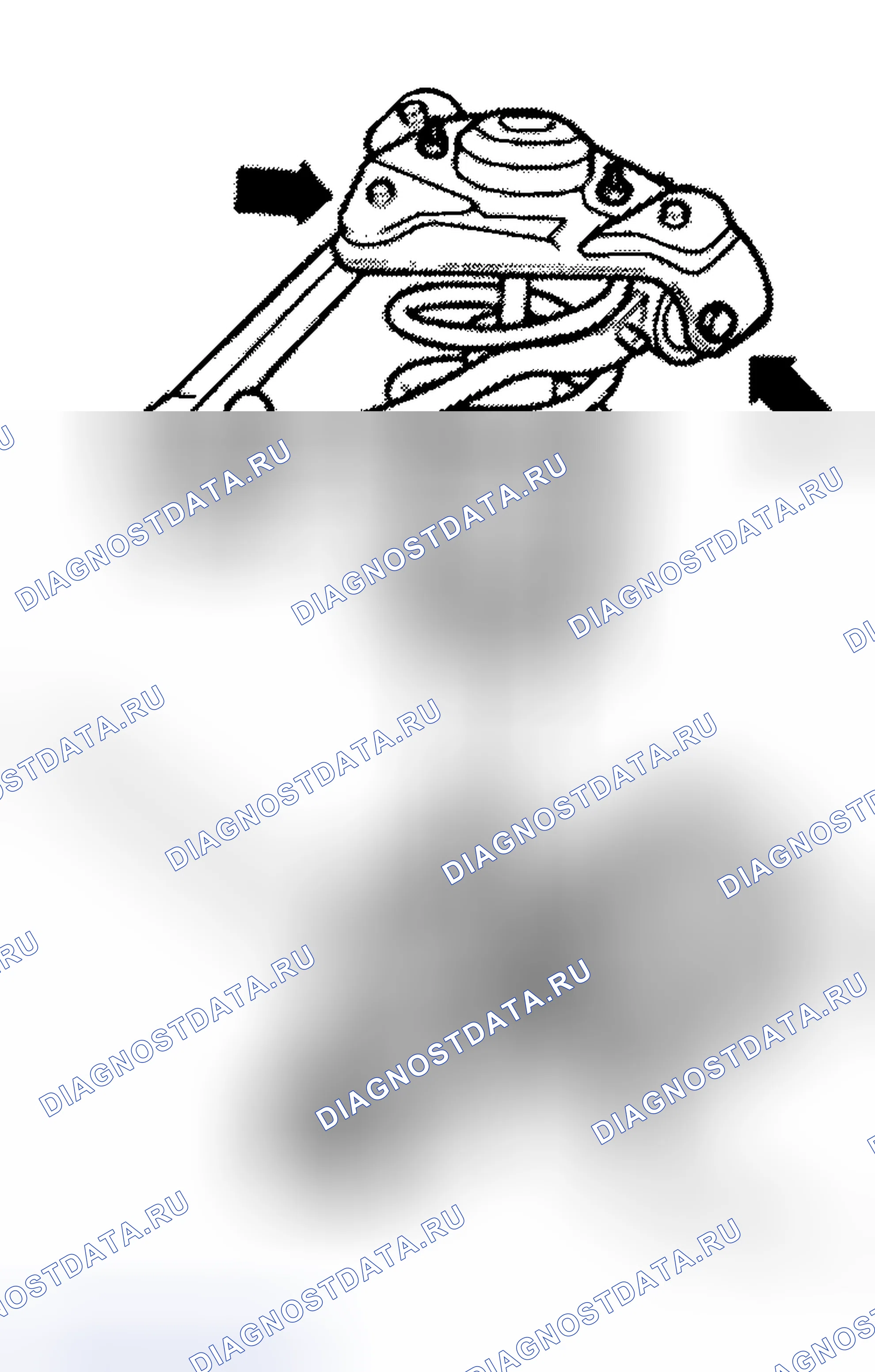 Рис. 22: ВЕРХНИЕ РЫЧАГИ УПРАВЛЕНИЯ И ВТУЛКИ. Audi A6 C5 рестайлинг