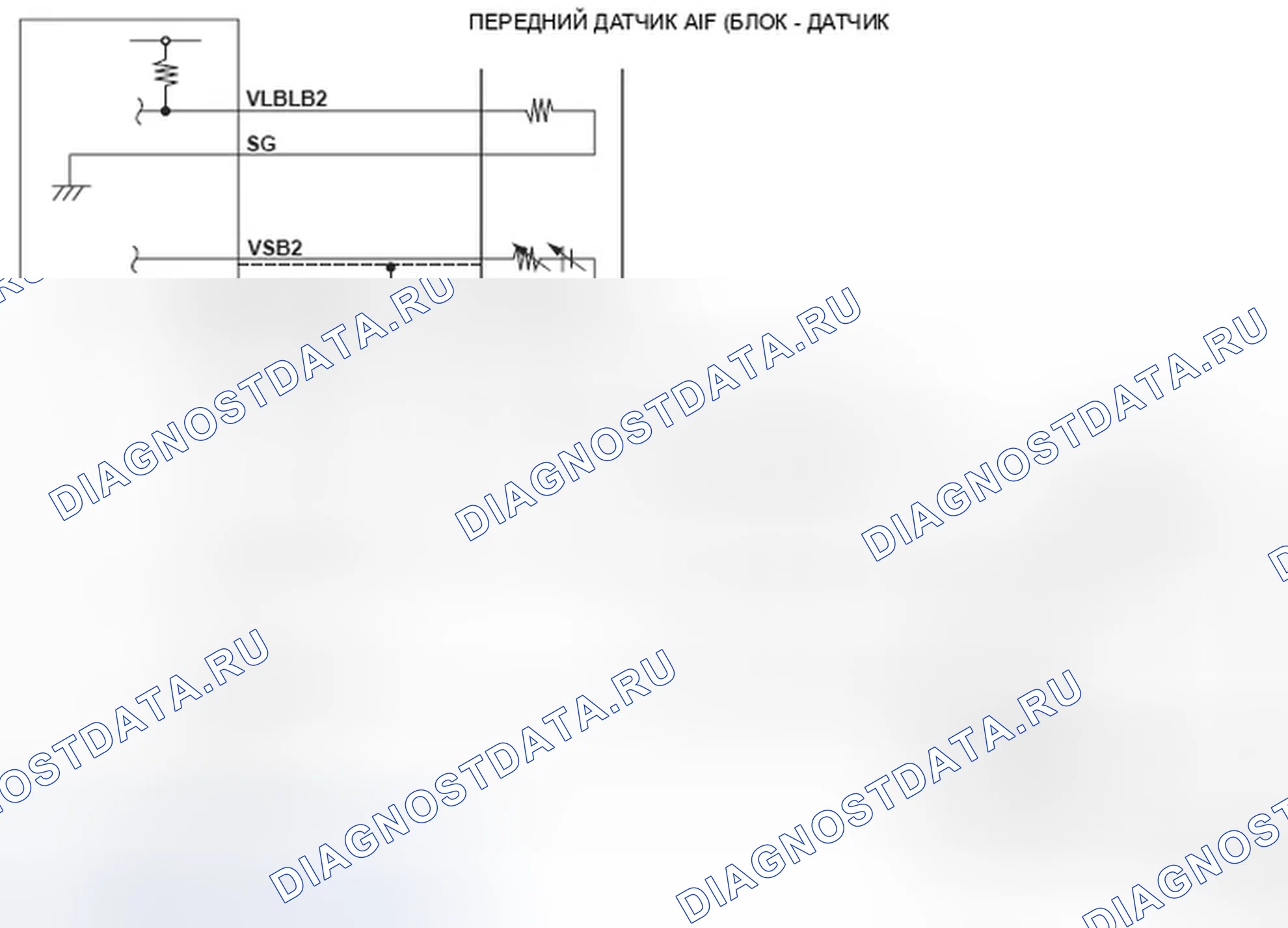Рис. 313: Фронтальный датчик соотношения воздух / топливо (A / F) (блок 2, датчик 1) - принципиальная схема. Honda Ridgeline I