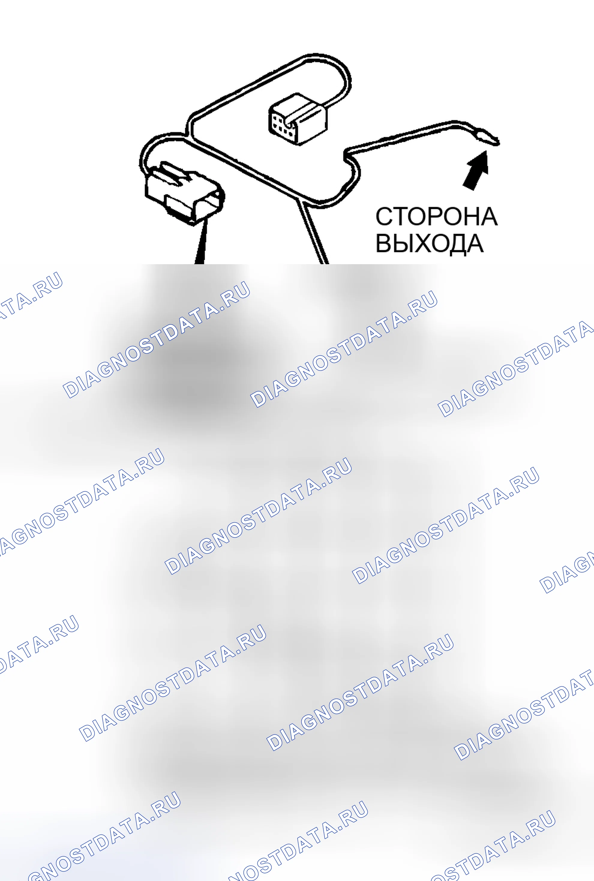Рис. 225: СТОРОНА ВЫХОДА. Mitsubishi Lancer Evolution IX