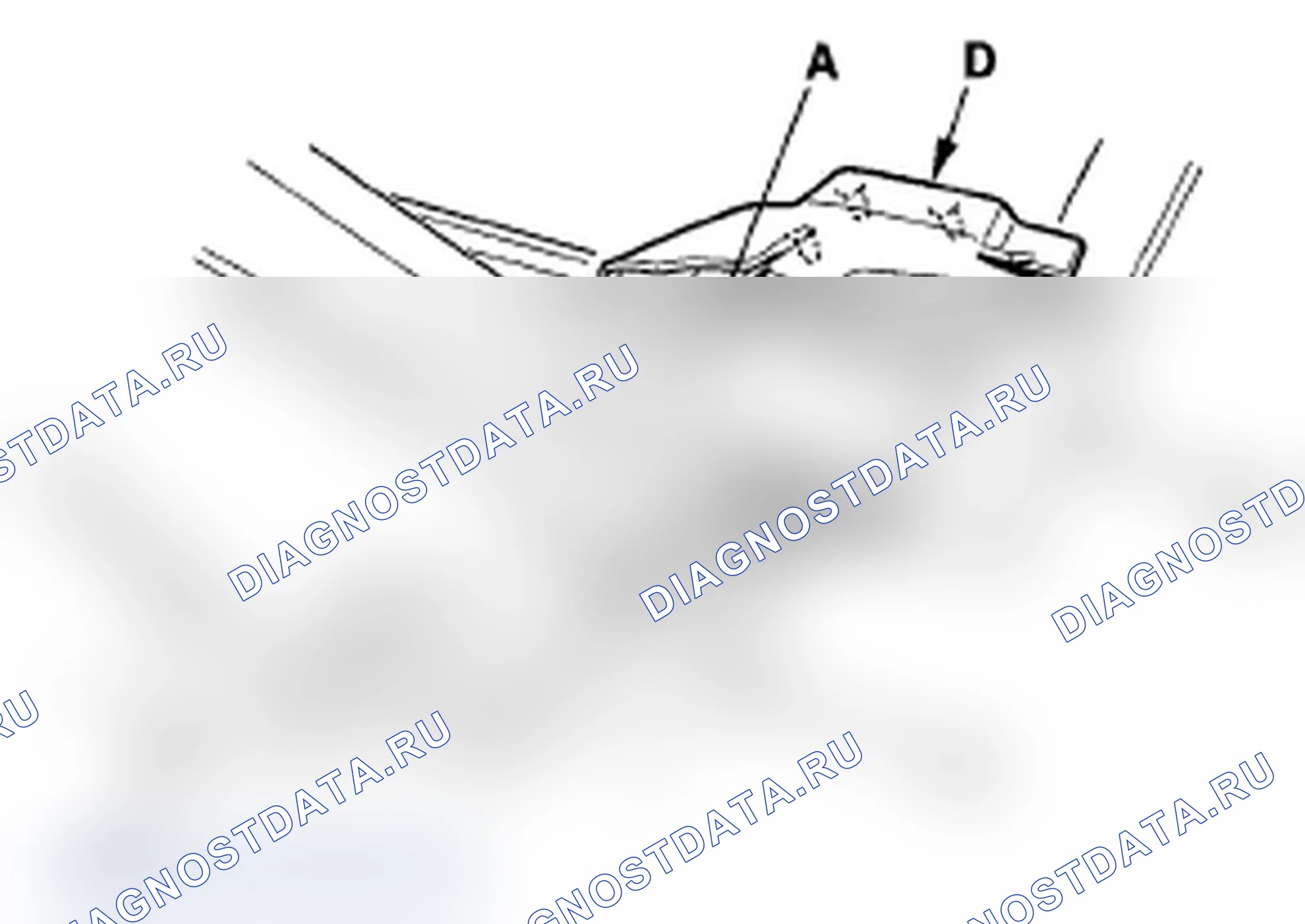 Рис. 7: Замена крышки капота. Acura RDX I