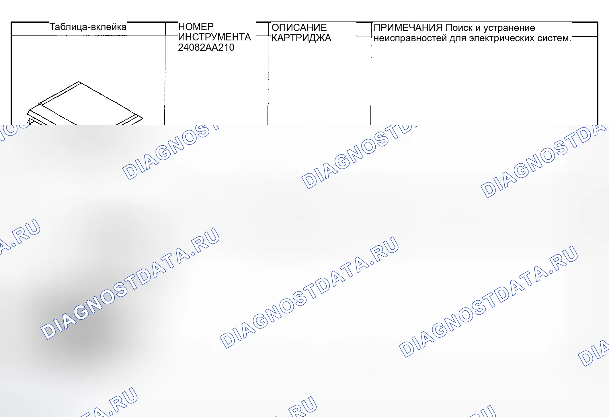 Рис. 166: СПЕЦИАЛЬНЫЕ ИНСТРУМЕНТЫ. Subaru Forester SG
