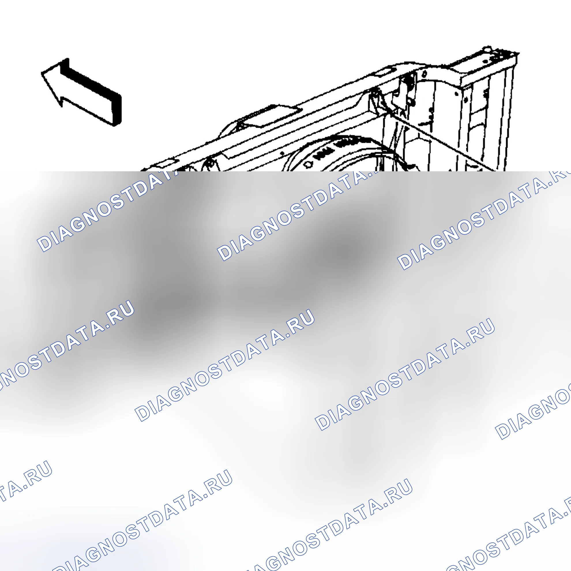 Рис. 153: Порядок демонтажа. Chevrolet Silverado 2500 