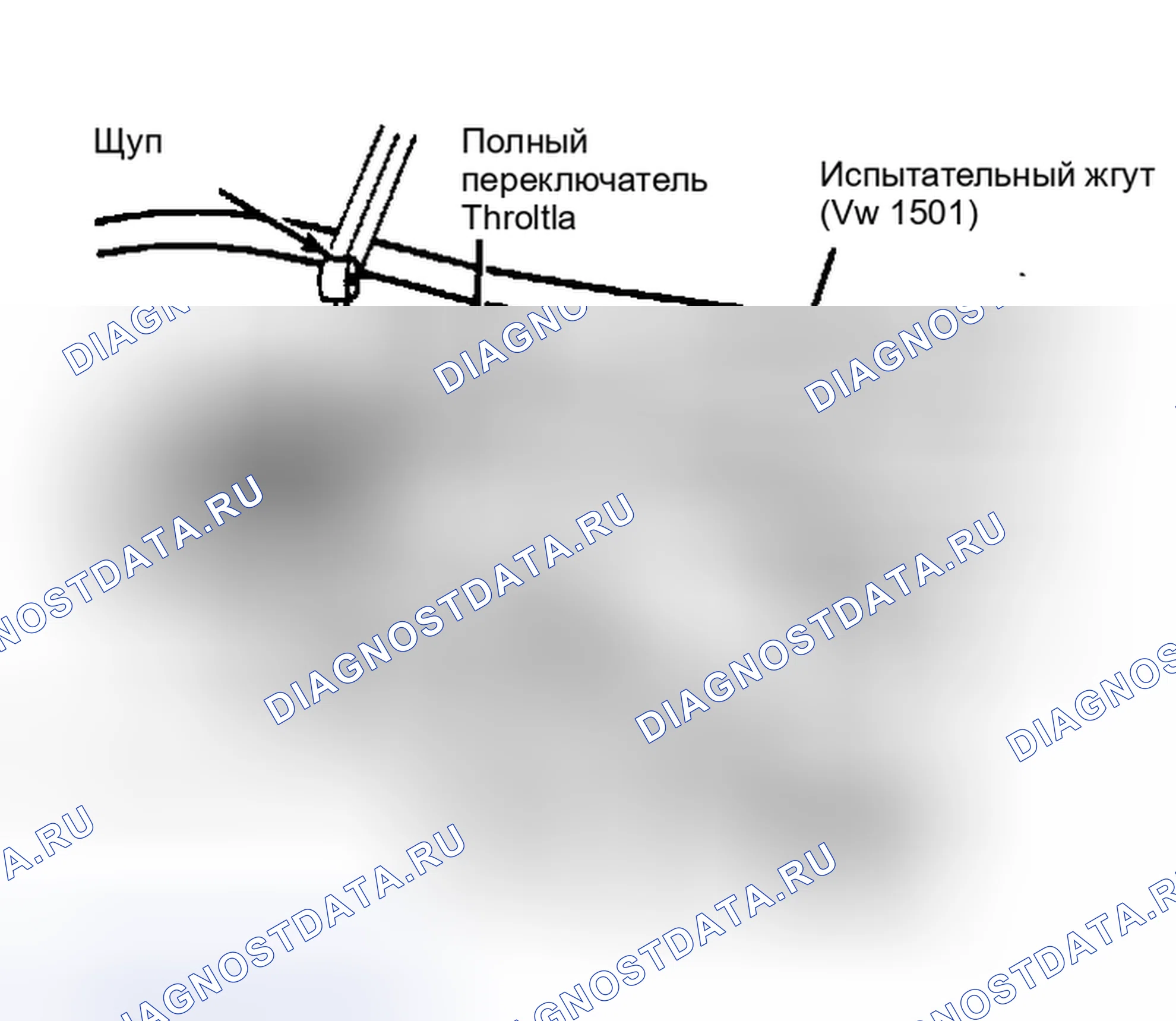 Рис. 15: Переключатель холостого хода - Volkswagen GLI/GTI. Volkswagen Golf Mk2