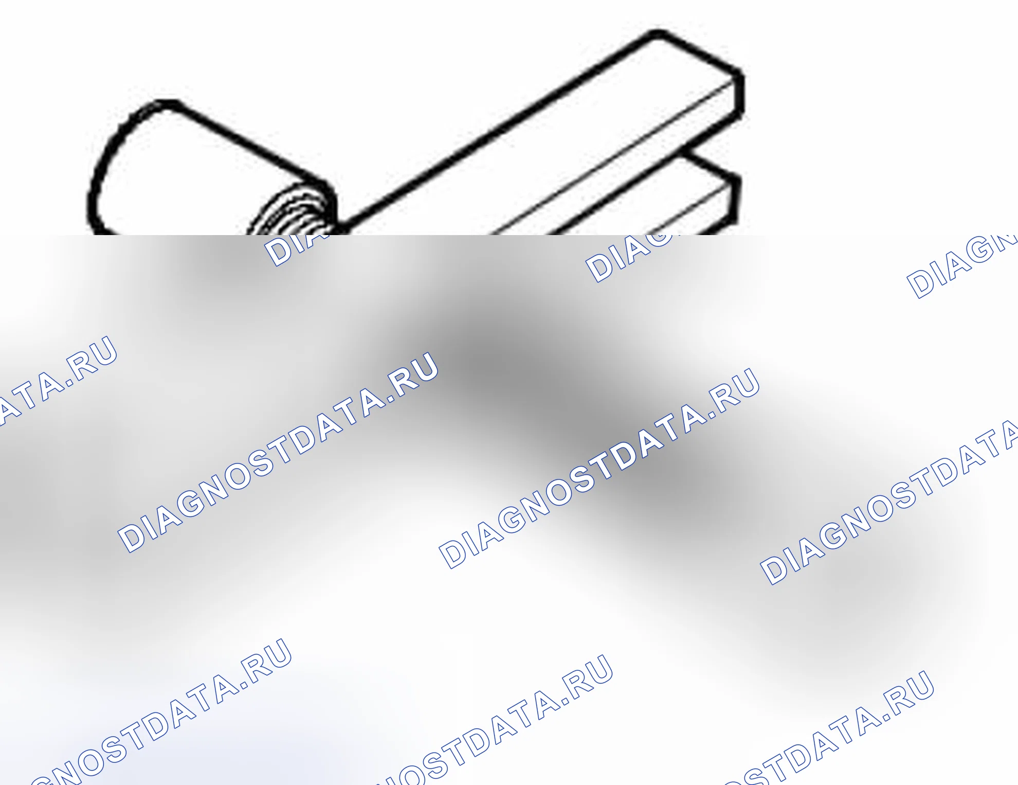 Рис. 444: 87 92 707 Съемник (Km-210B). Kia Picanto III