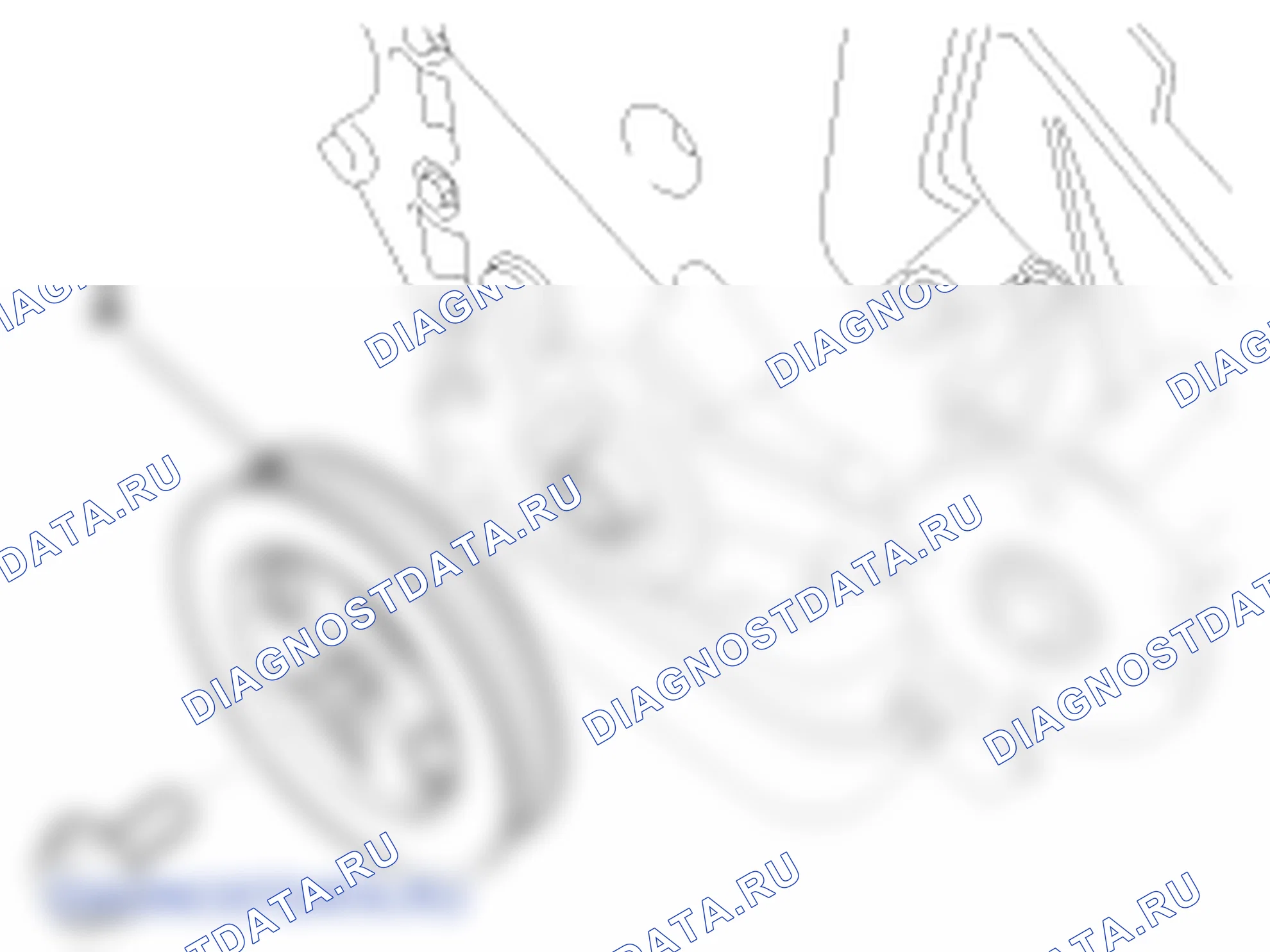 Снятие цепи ГРМ. Hyundai ix35 EL