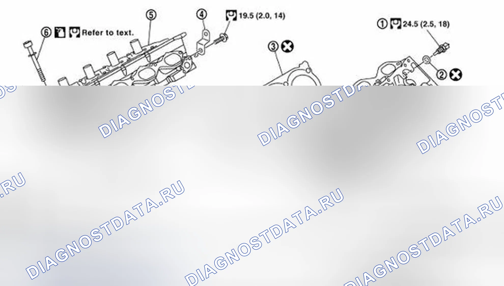 Рис. 67: Компоненты. Infiniti FX45 I рестайлинг