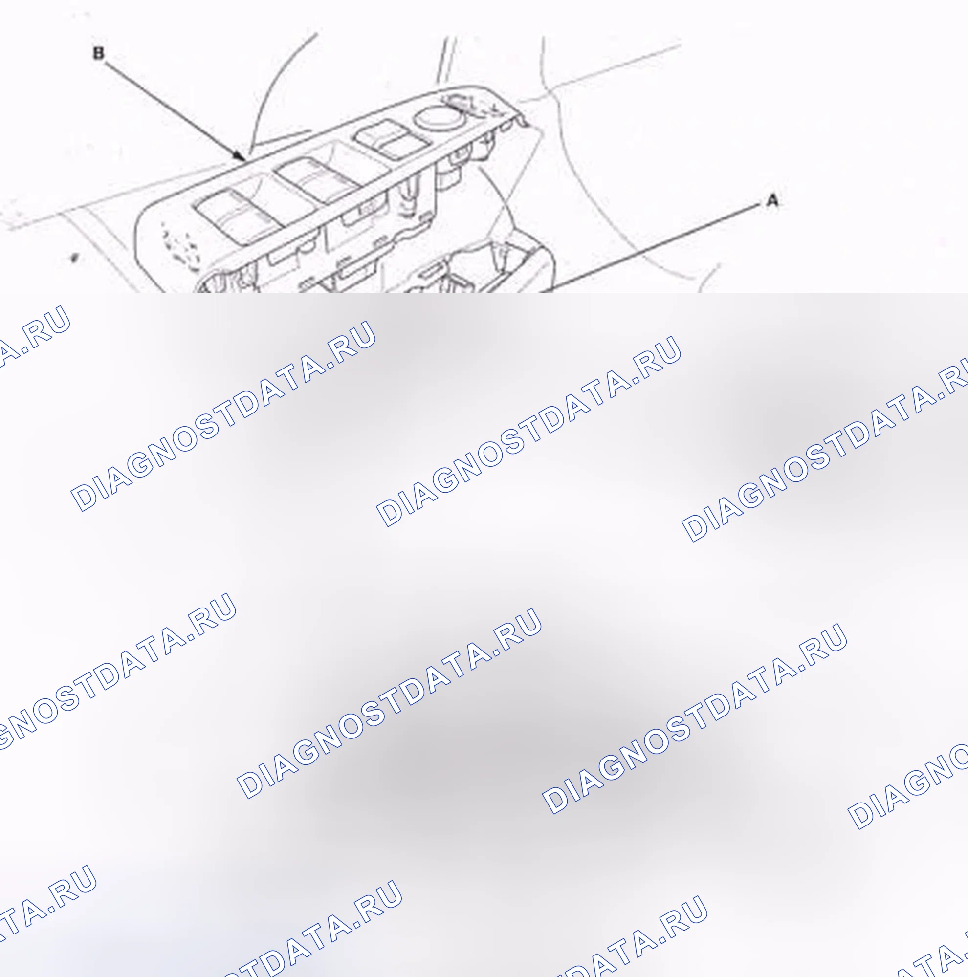 Рис. 12: Входной тест блока управления дверным мультиплексором. Honda Crosstour I