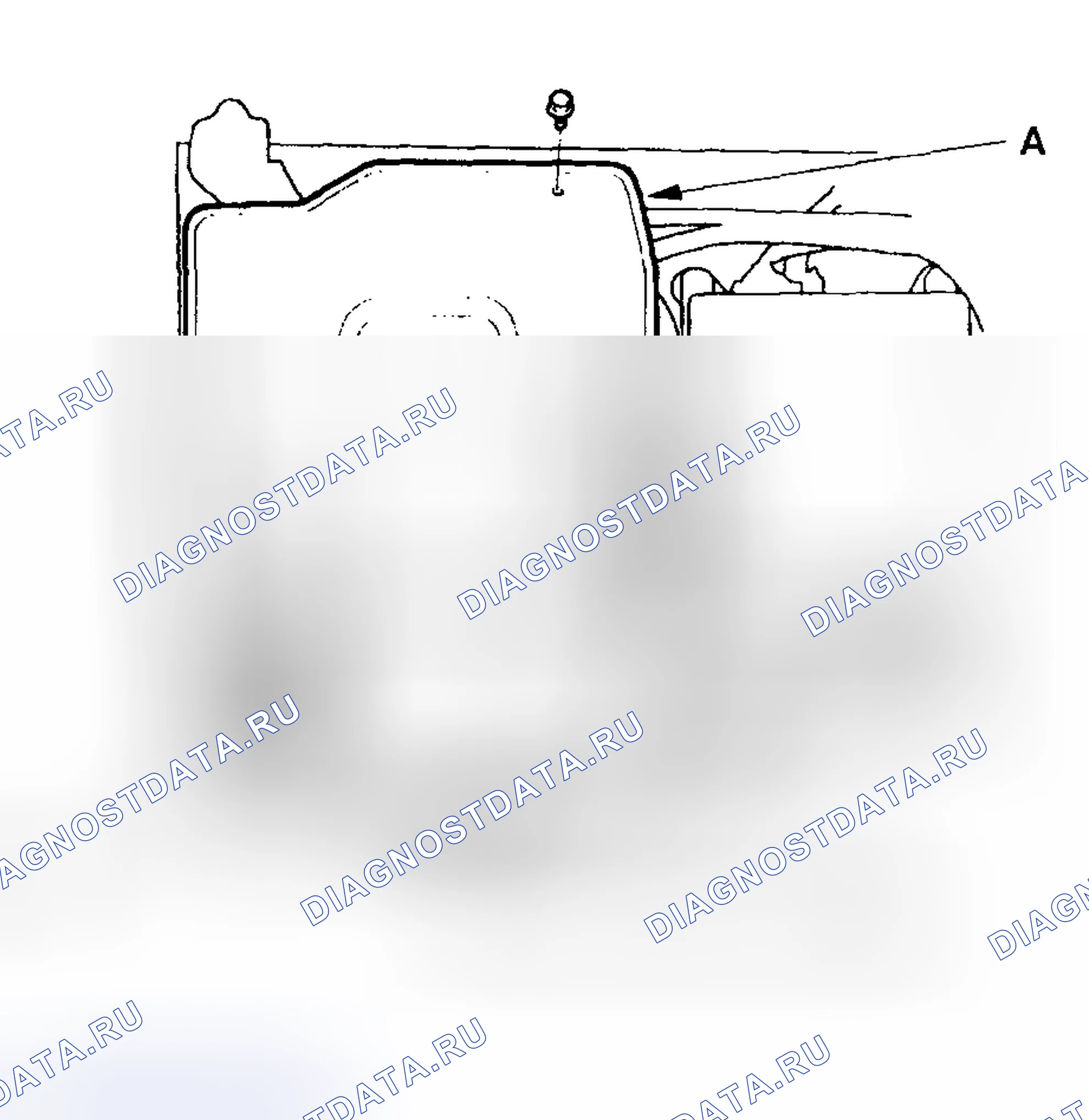 Рис. 805: Замена конденсатора PDU. Honda Civic VII рестайлинг