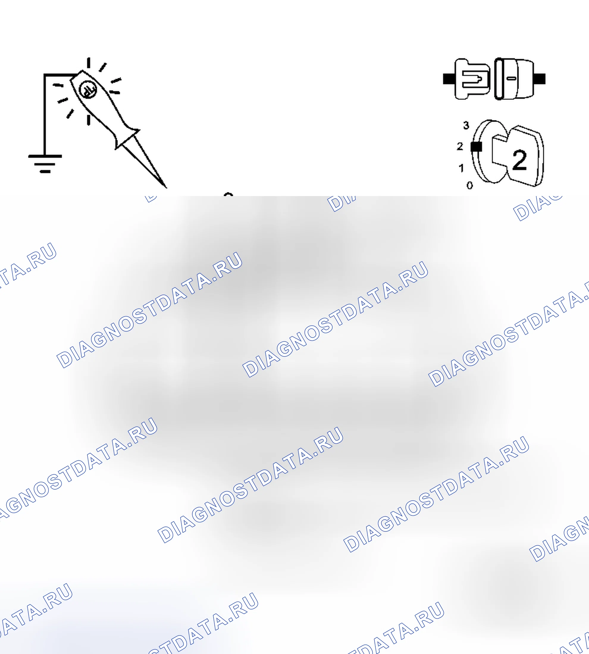 Рис. 55: Диагностический тест. Dodge Cab & Chassis R3500 HD transition