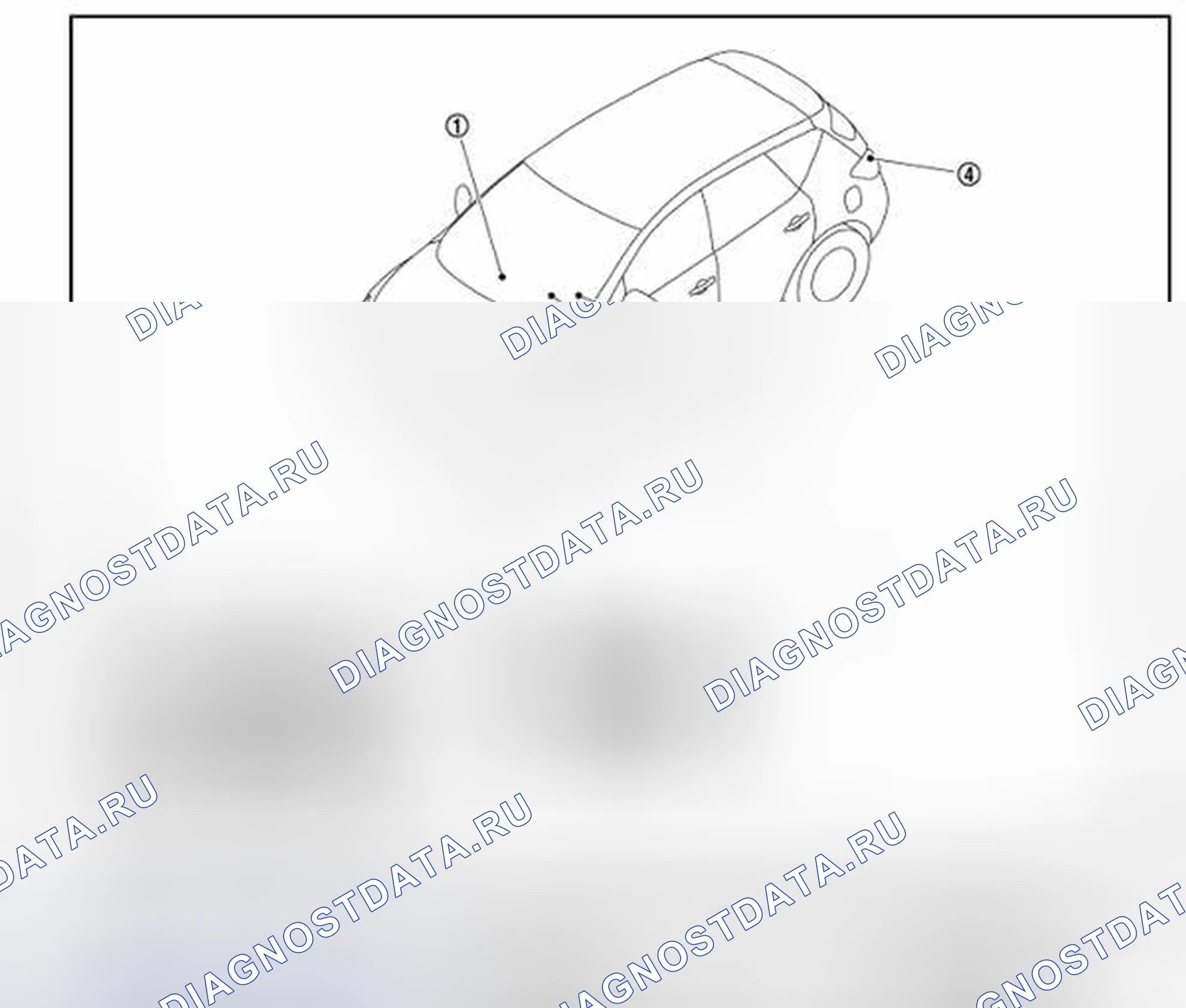 Рис. 101: Расположение компонентов. Nissan Murano Z51 рестайлинг 2