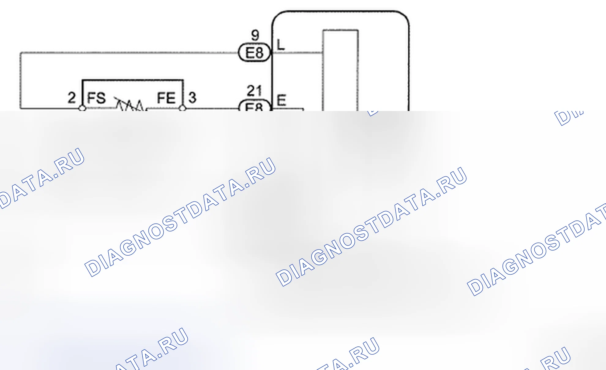 Рис. 23: электросхема. Toyota Land Cruiser 200