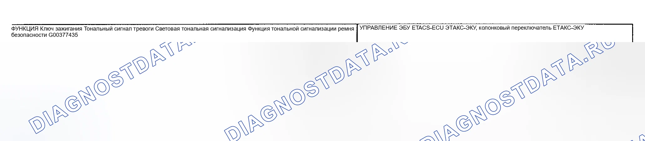 Рис. 101: ТОНАЛЬНЫЙ СИГНАЛ ТРЕВОГИ. Mitsubishi Lancer IX рестайлинг