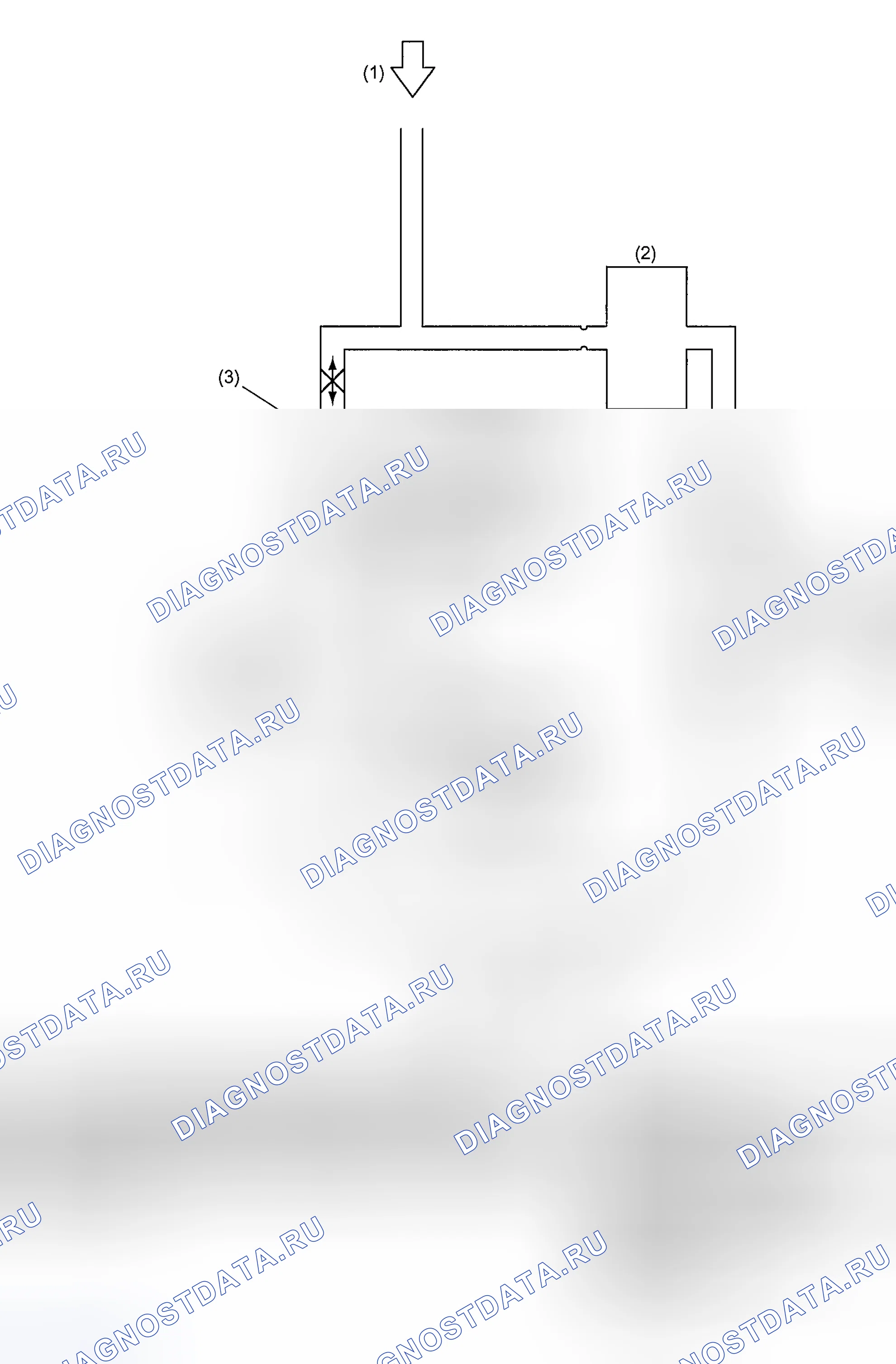 Рис. 477: УПРАВЛЕНИЕ УДЕРЖАНИЕМ ДАВЛЕНИЯ (ABS активно). Subaru Outback BP
