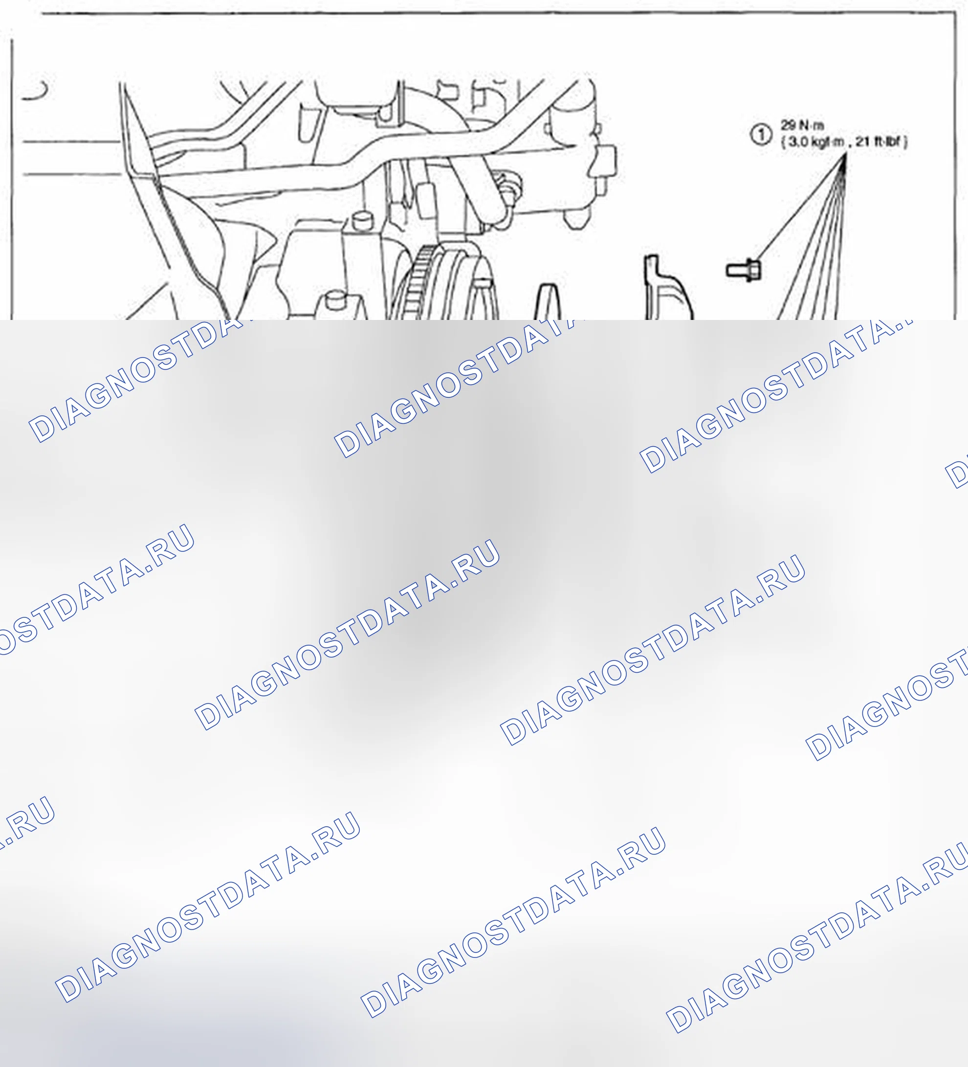 Рис. 167: СНЯТИЕ / УСТАНОВКА ДИСКОВ СЦЕПЛЕНИЯ И НАЖИМНОГО ДИСКА. Mazda Tribute II