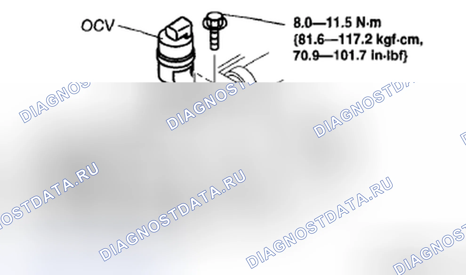 Рис. 40: ДЕМОНТАЖ / МОНТАЖ МАСЛЯНОГО РЕГУЛИРУЮЩЕГО КЛАПАНА (OCV) [Lf]. Mazda MX-5 NC рестайлинг