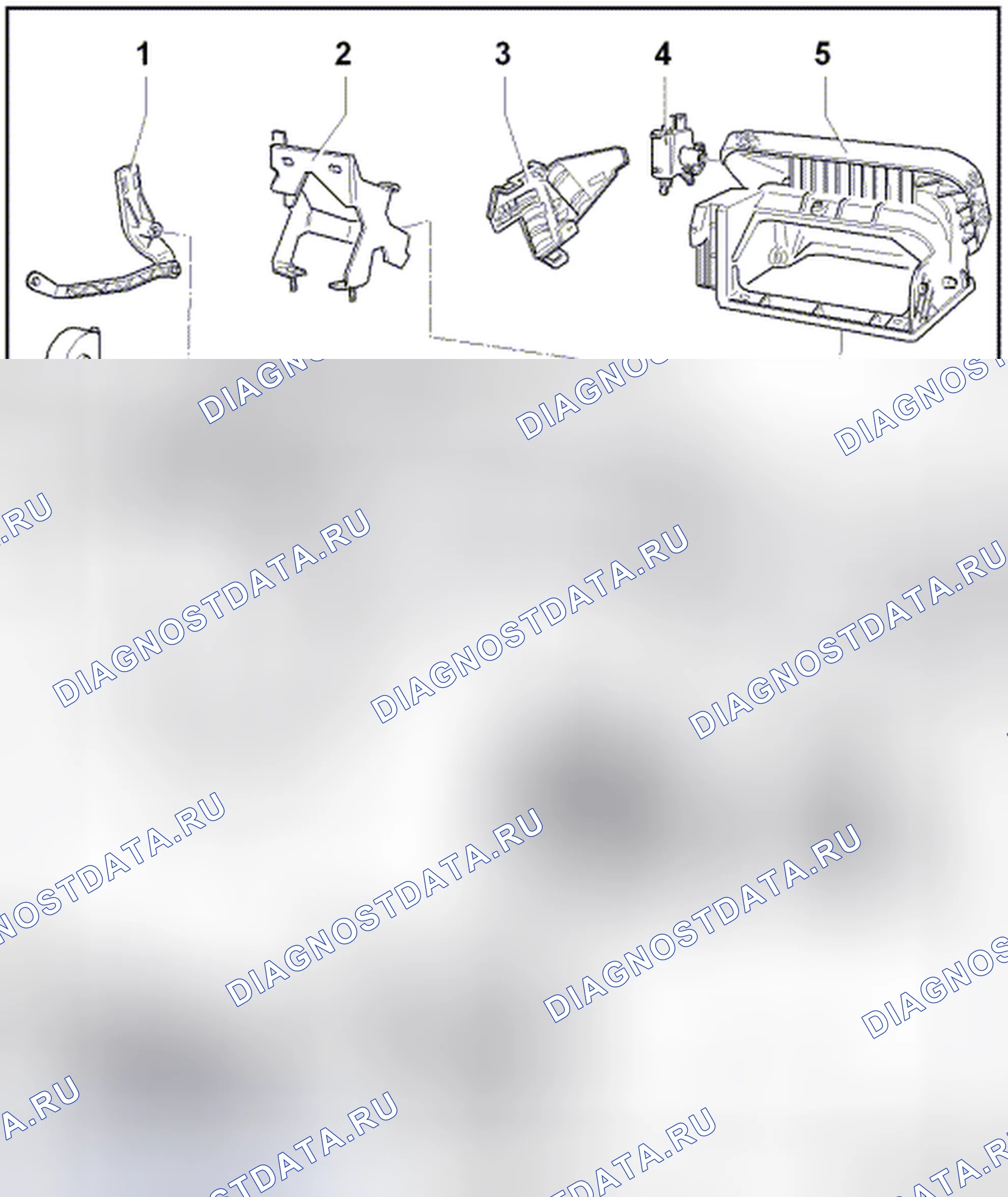 Рис. 99: БЛОК НАГРЕВАТЕЛЯ. Volkswagen Jetta V