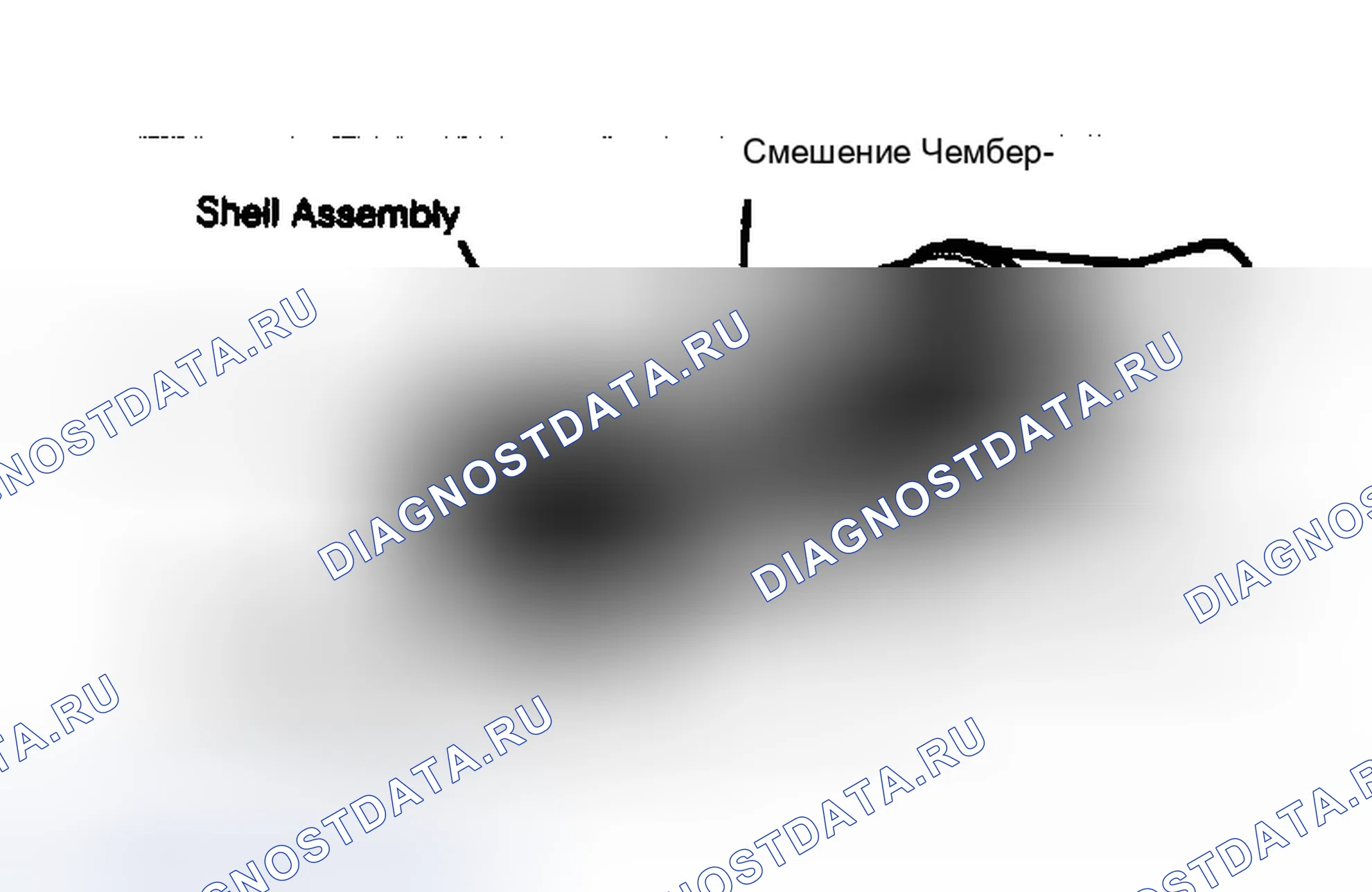 Рис. 1: Вид в разрезе двухслойного каталитического нейтрализатора. Dodge Diplomat I