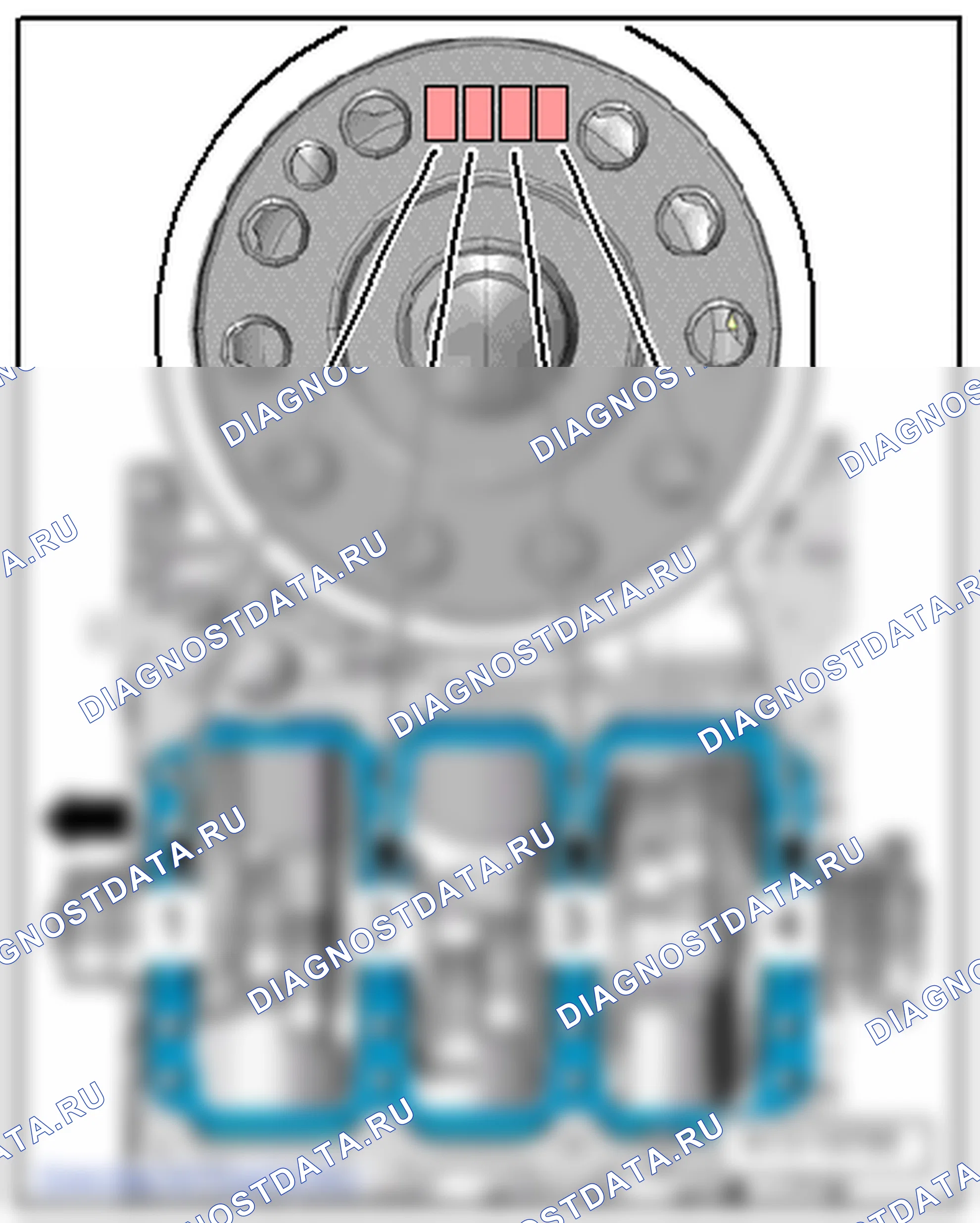 Назначение основных несущих оболочек (бинокль 2). Audi Q5 II