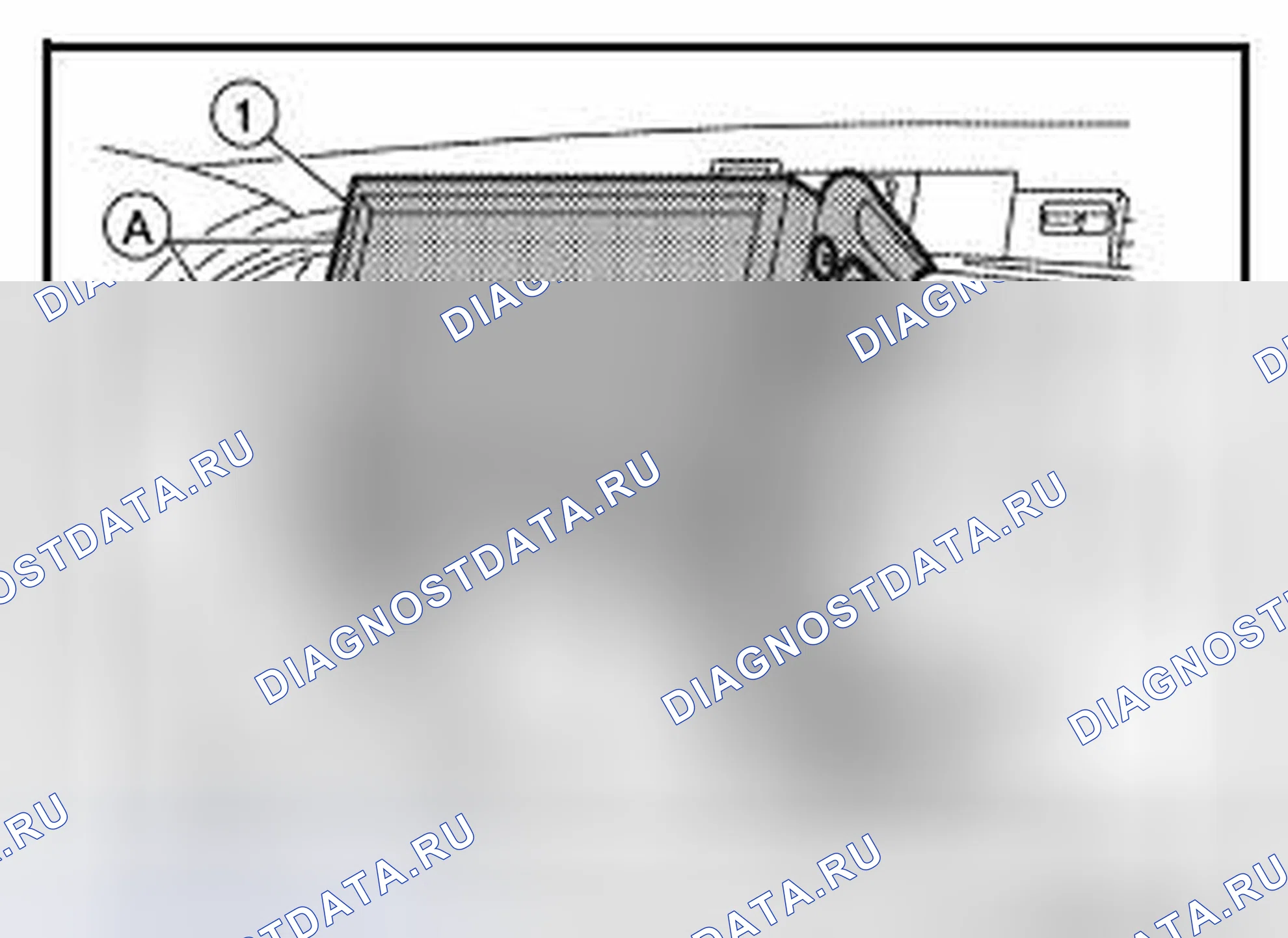 Рис. 445: ДЕМОНТАЖ. Nissan Pathfinder III рестайлинг