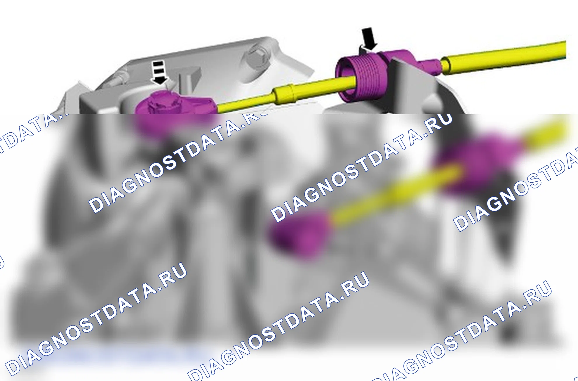 Как установить двигатель. Ford Transit VII