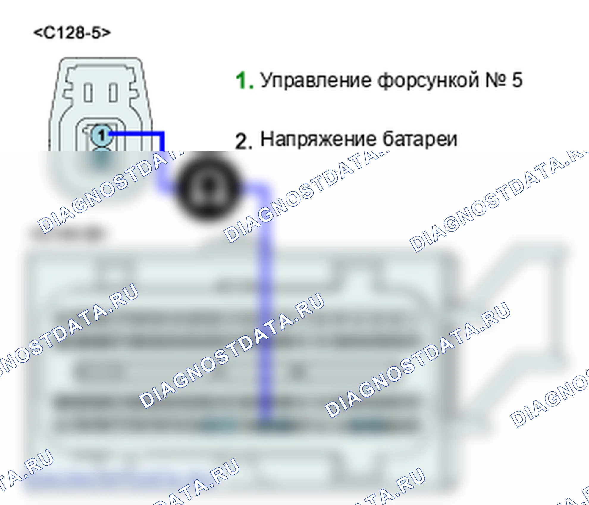 P0273: Цилиндр 5 - цепь форсунки низкий. Kia Sorento BL