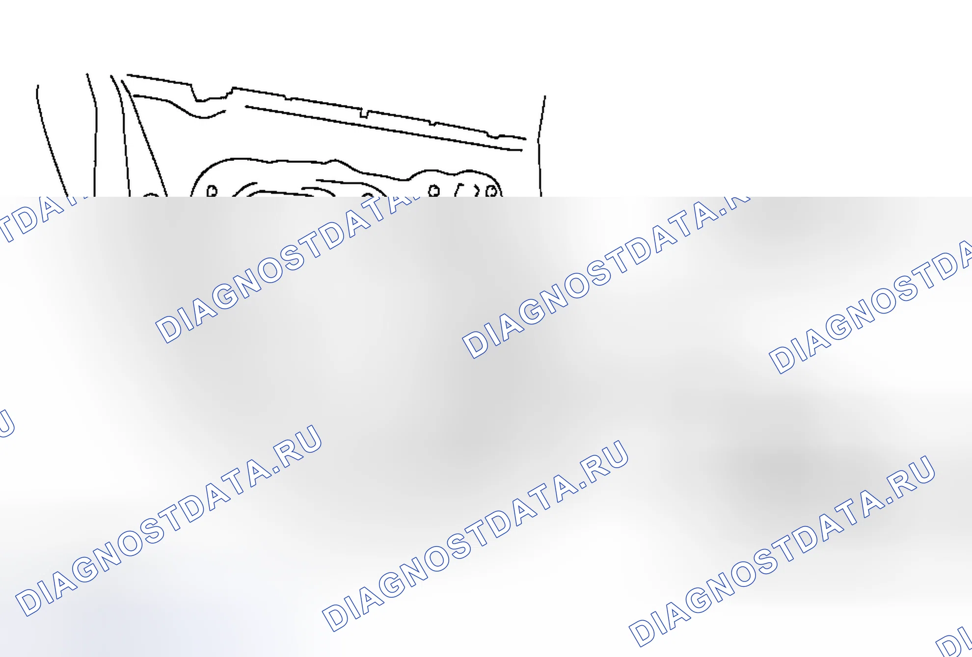 Рис. 21: ДЕМОНТАЖ / МОНТАЖ РЕГУЛЯТОРА ЗАДНЕГО РУЧНОГО ОКНА. Honda CR-V III рестайлинг