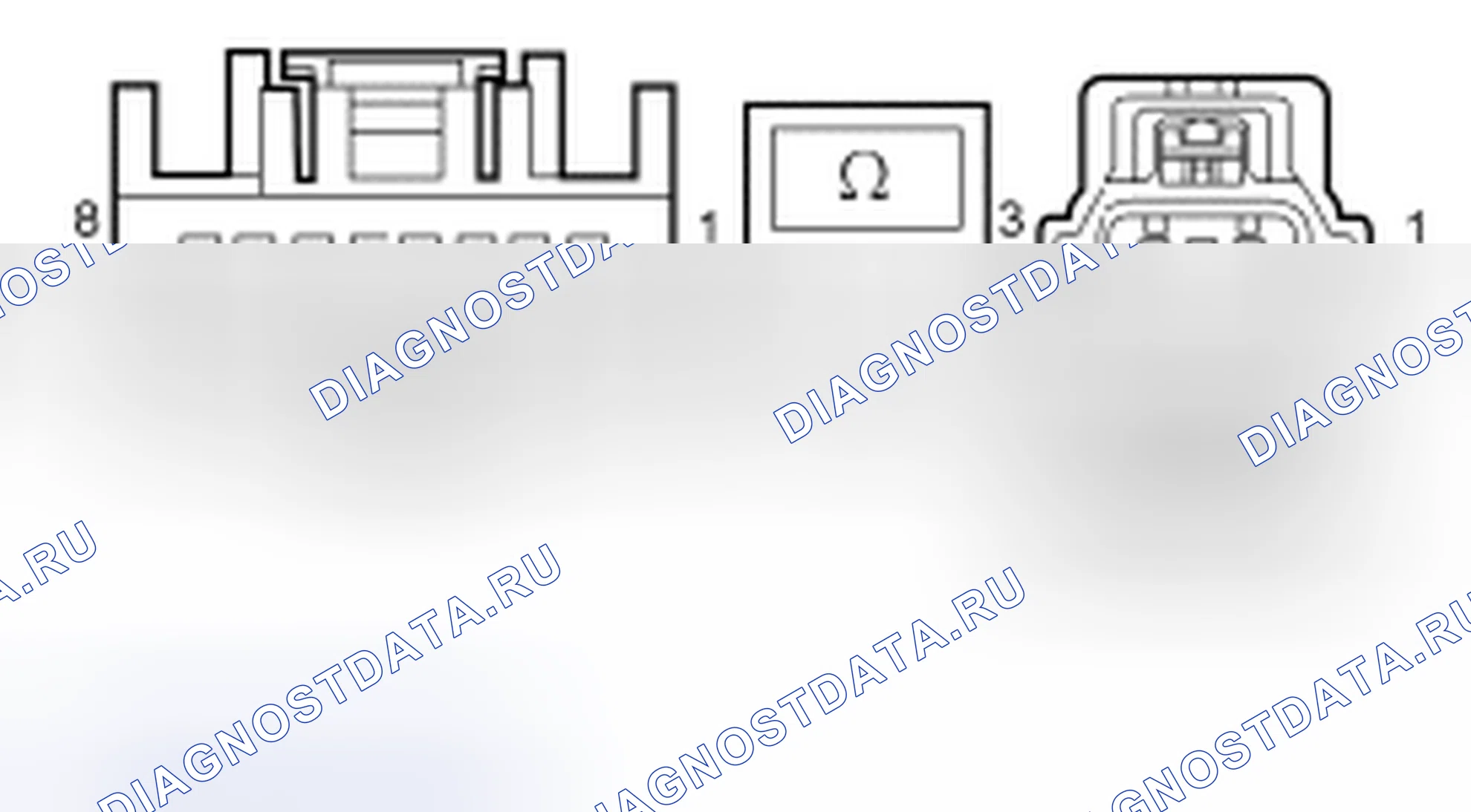 Рис. 1: диагностический тест B: расшифровка кода ошибки B1B44:14, B1B46:14, B1B48:14 ИЛИ B1B50:14. Hyundai Kona I