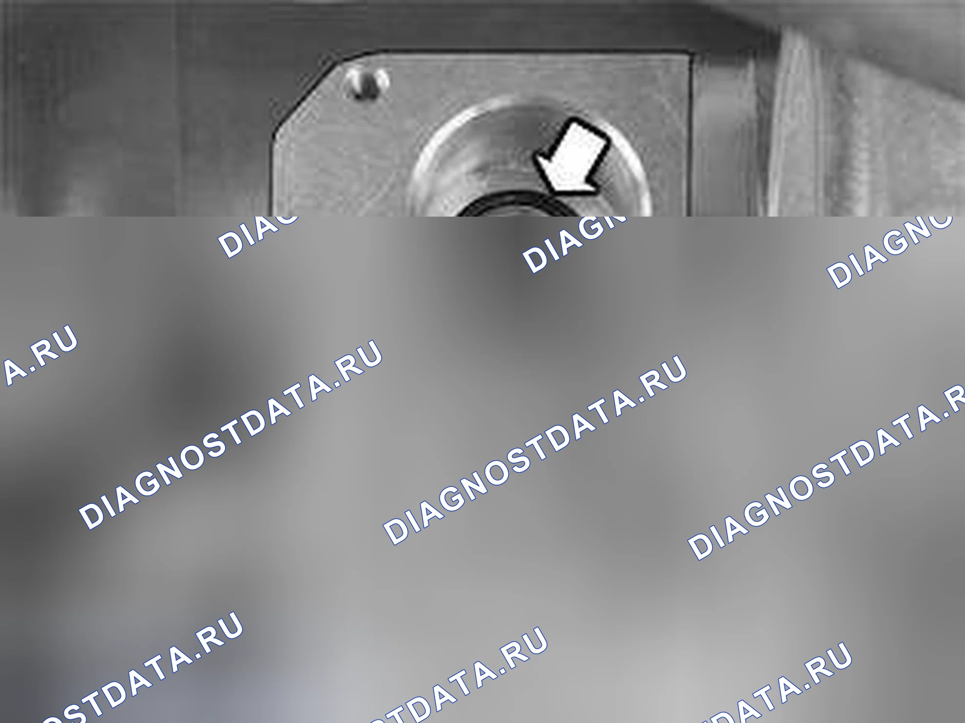 Рис. 229: Установка уплотнительного кольца. Volvo V70 II
