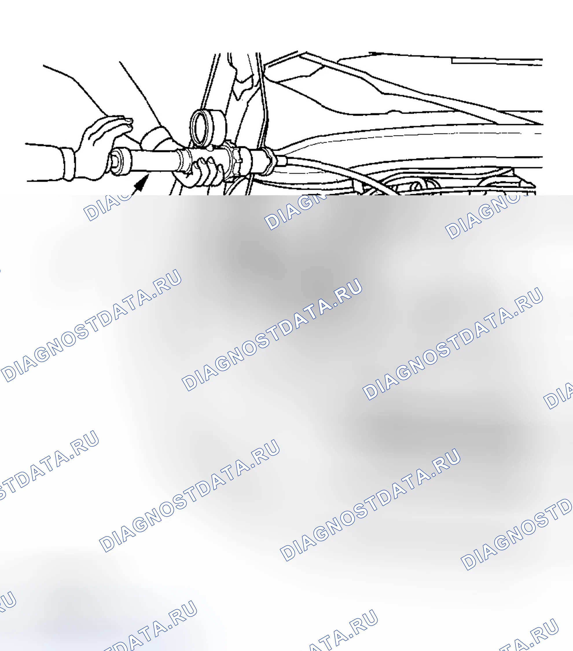 Рис. 29: Испытание радиатора. Honda Ridgeline I