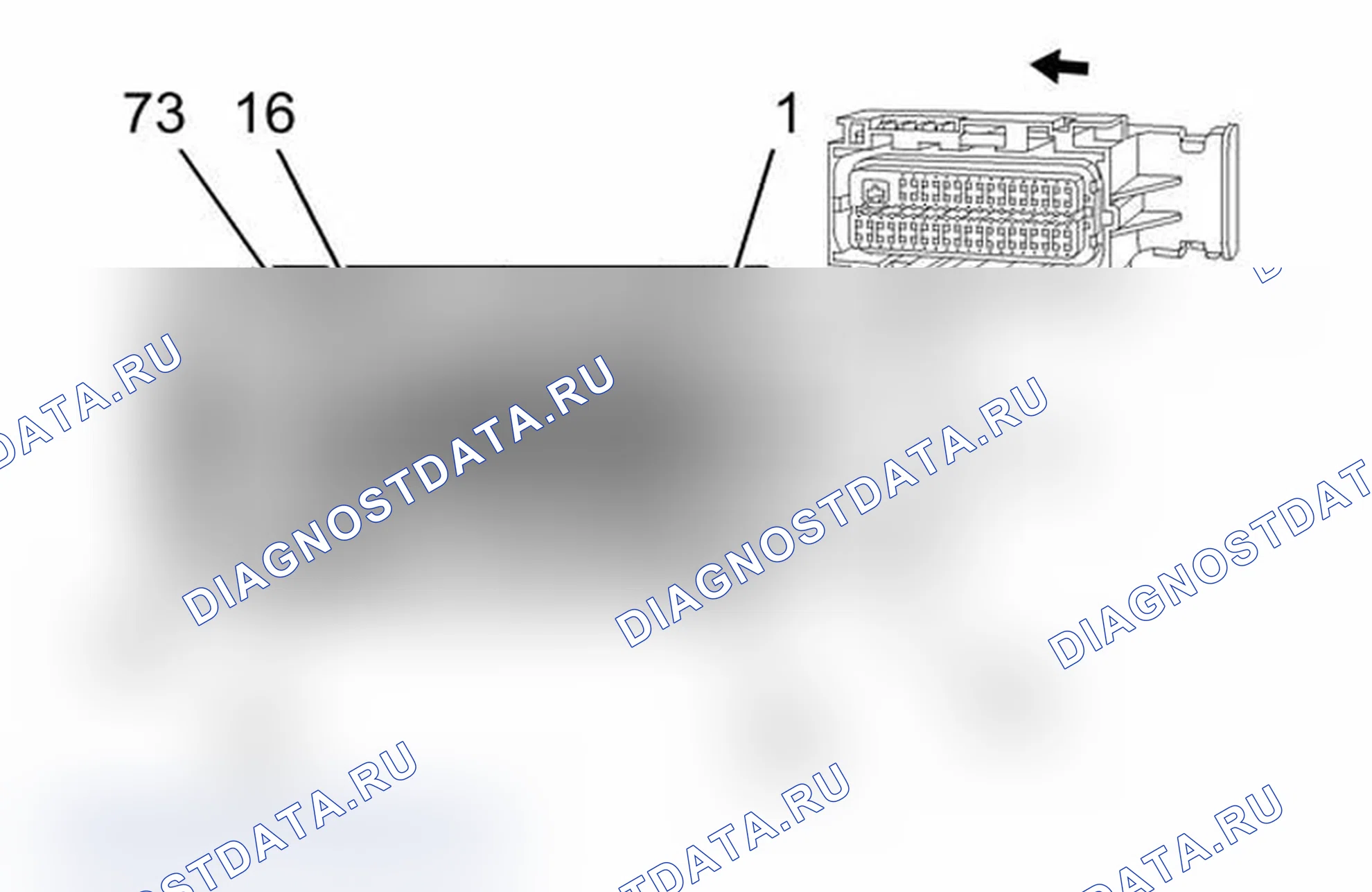 Рис. 188: Модуль управления двигателем (блок управления двигателем) - X1 (LE5). Pontiac Solstice I final