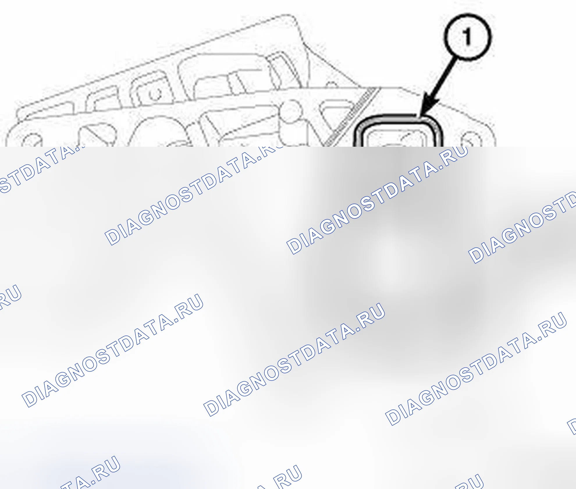 Рис. 476: КРОНШТЕЙН ПОДВЕСКИ ДВИГАТЕЛЯ. Jeep Compass I рестайлинг 2