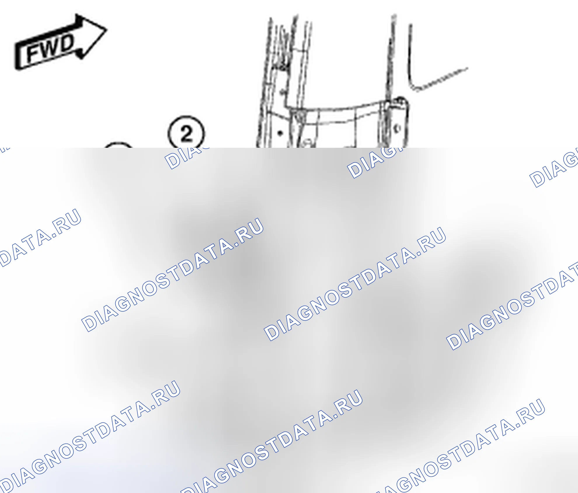 Рис. 408: SLAM BUMPER. Chrysler Town & Country V