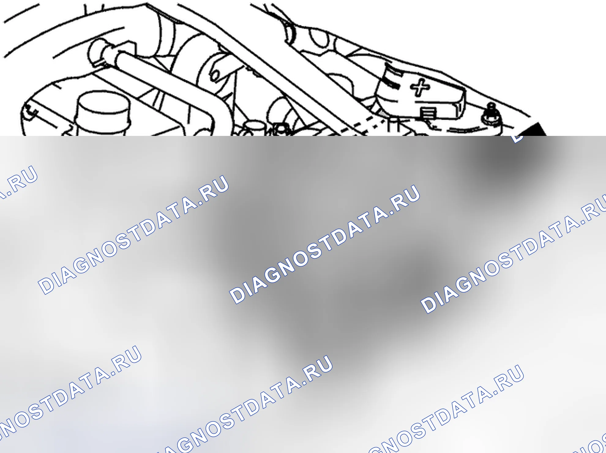 Рис. 33: Установка встроенного реле / термобатареи и разъема блока АБС. Volvo S80 I рестайлинг